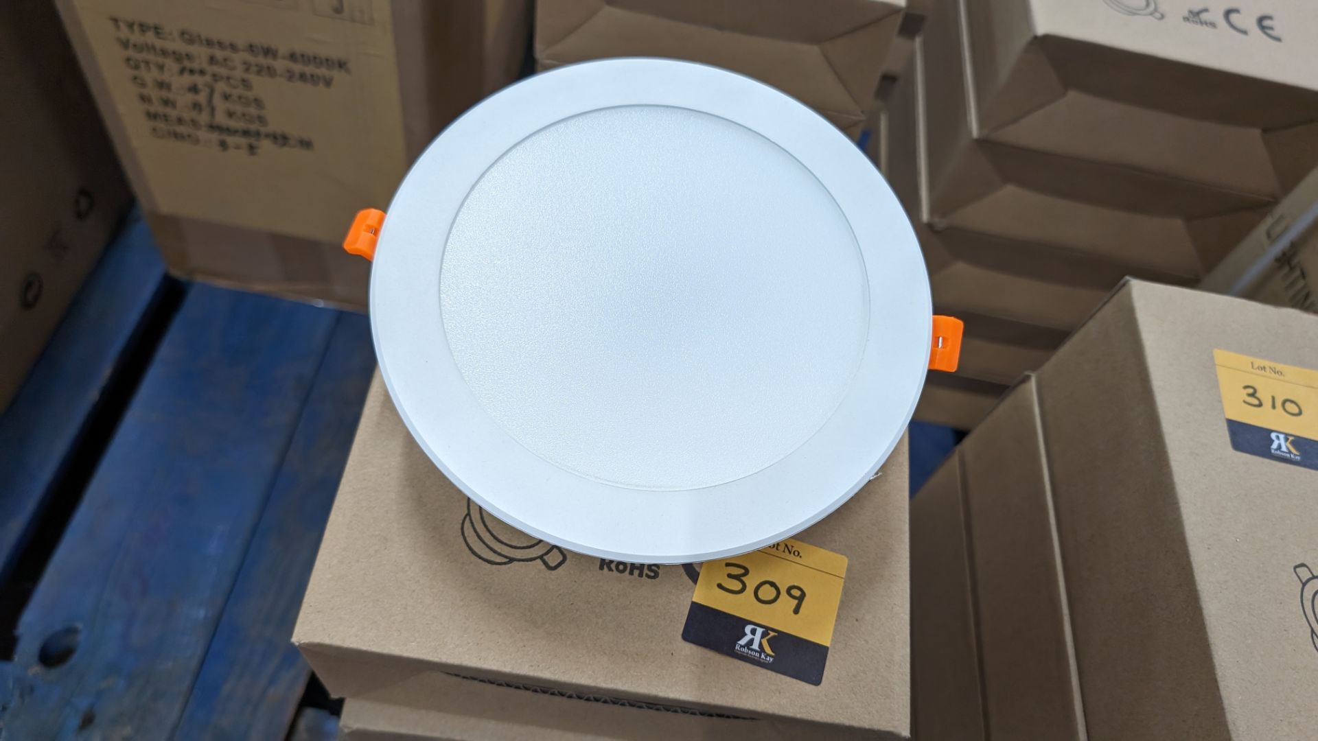 15 off Tsong 18w, 4000k, IP41, 6" LED down lamps - Image 4 of 5