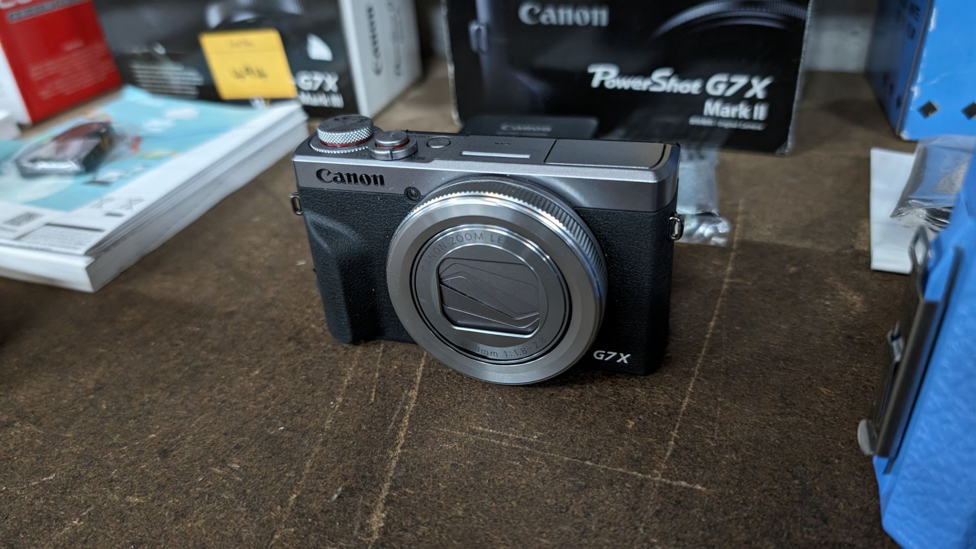 Canon PowerShot G7X Mark II camera, including battery and charger - Image 5 of 12