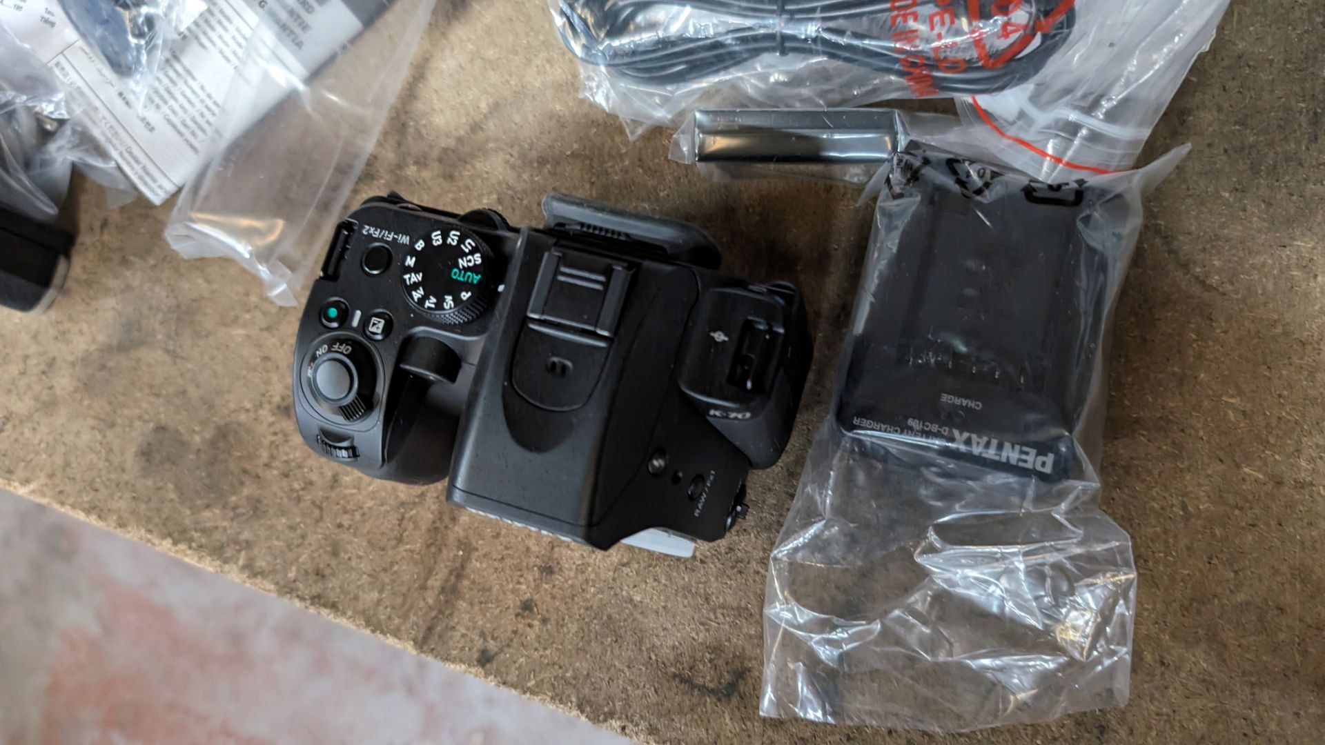 Pentax K-70 camera body, including strap, cable, battery and charger. NB: The box shows a lens, ho - Image 5 of 14