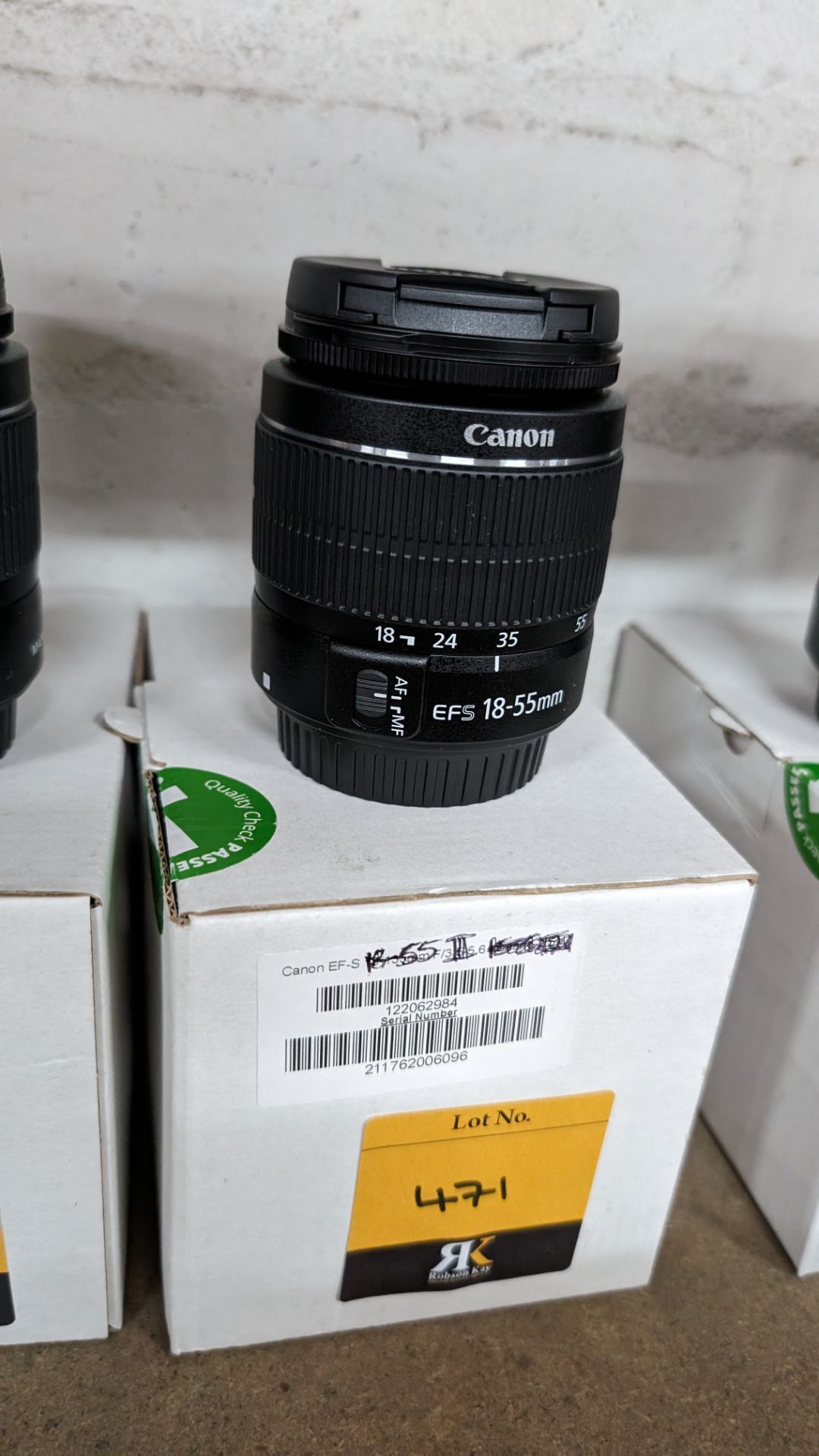 Canon EFS 18-55mm lens. MK III - Image 2 of 4