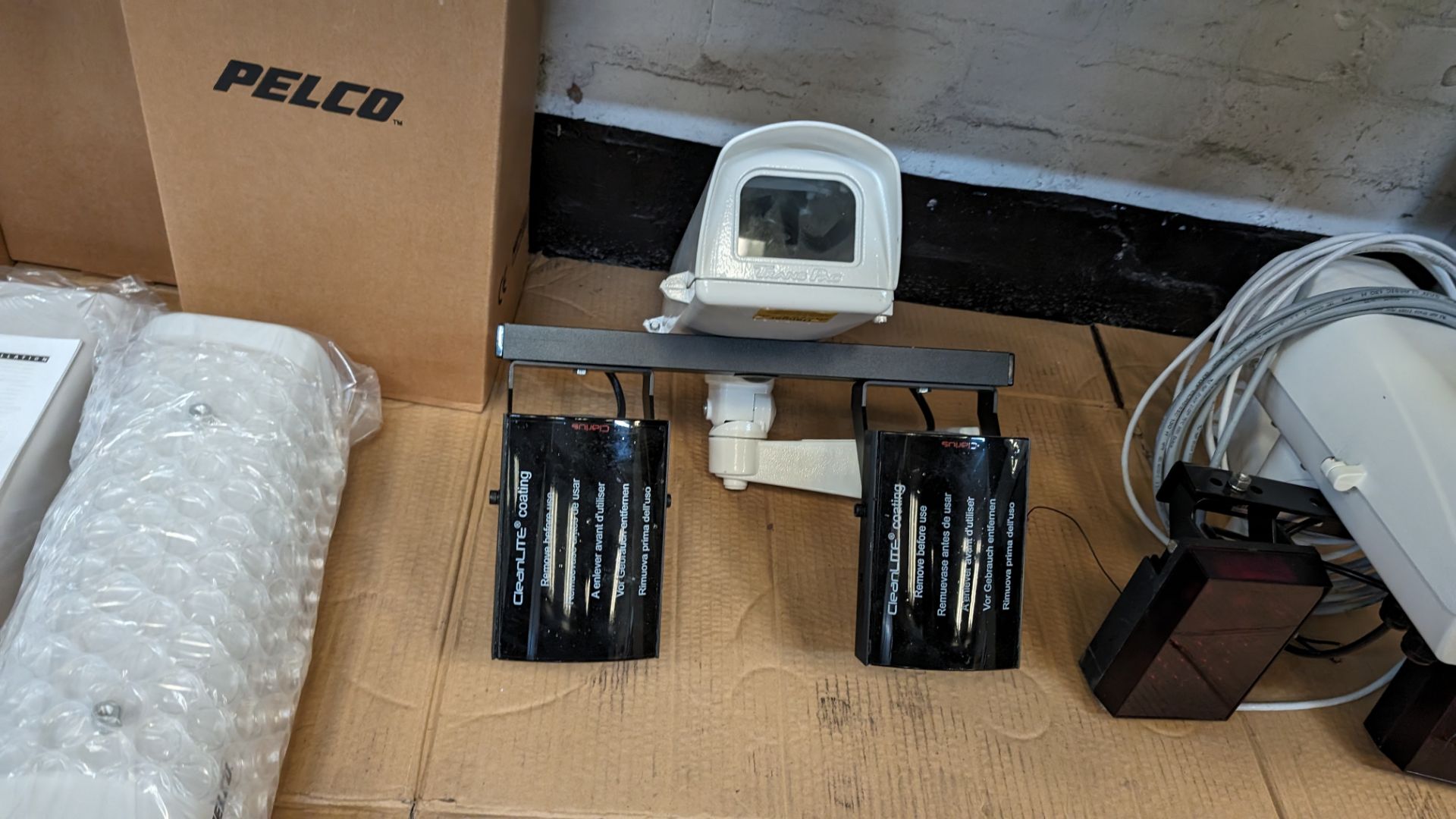 3 off CCTV camera housings each with their own bracket - Image 5 of 11
