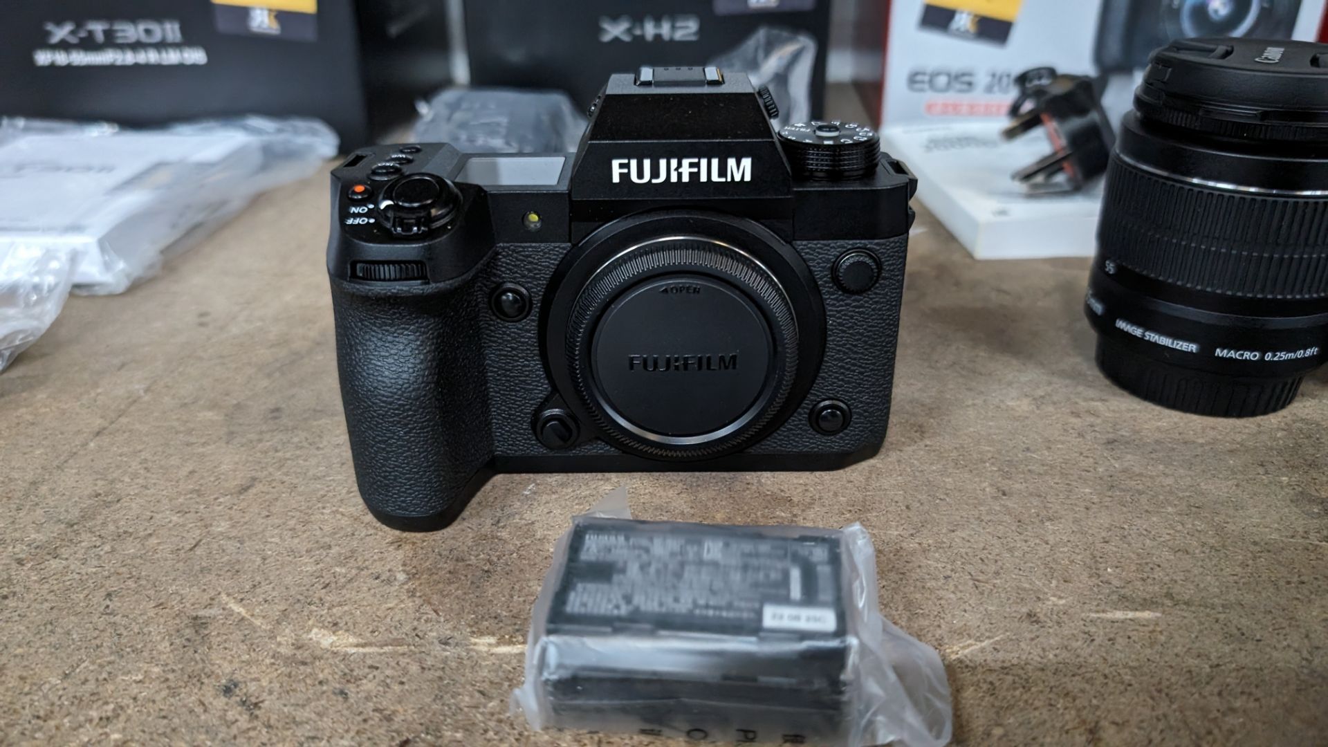 Fujifilm X-H2 camera, including battery, strap, cable and more. NB: no lens - Image 4 of 12