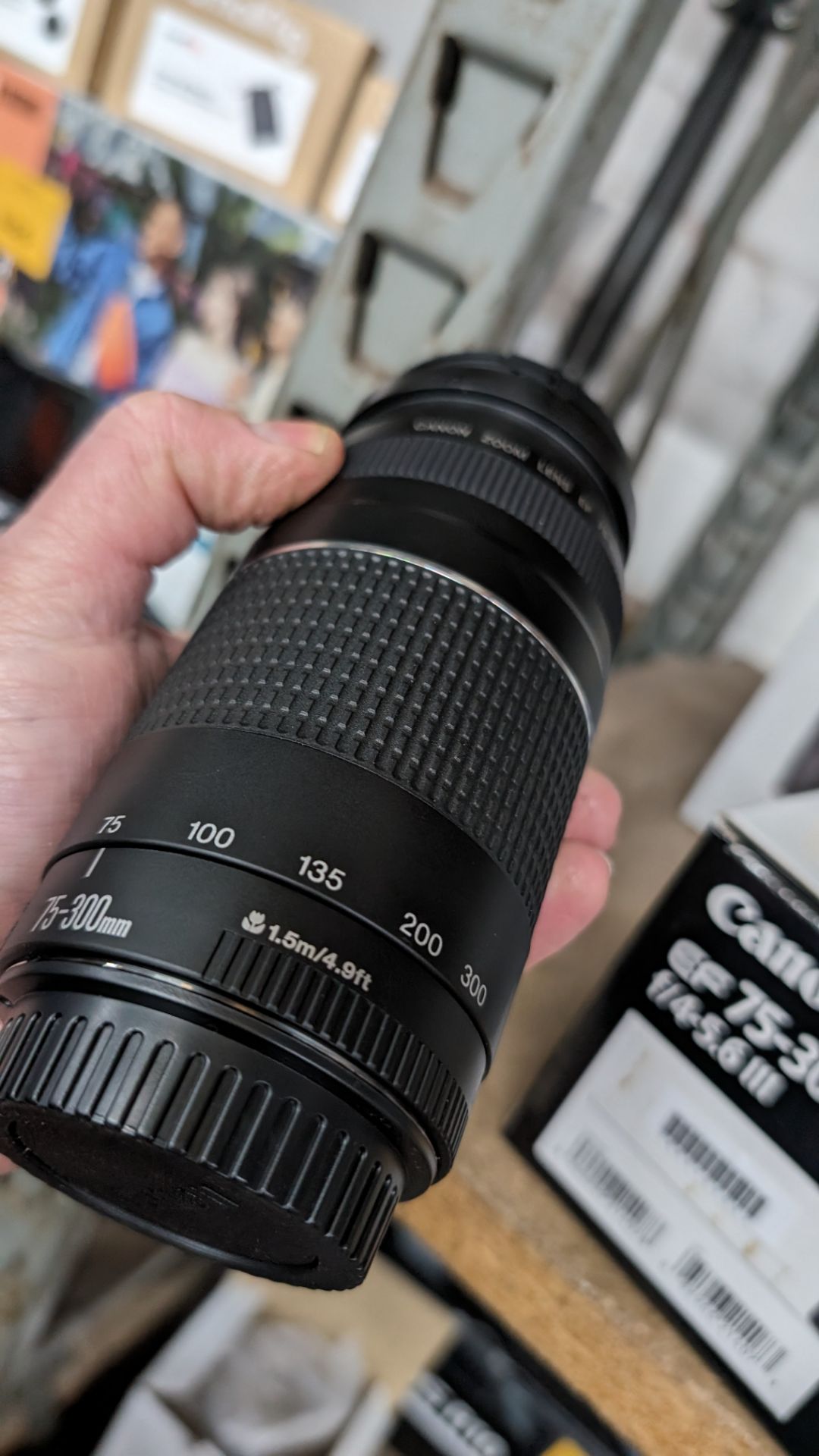 Canon EF 75-300mm lens, f/4-5.6 III - Image 14 of 14