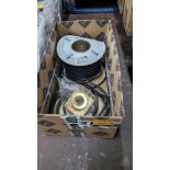 Box of cable plus light housing