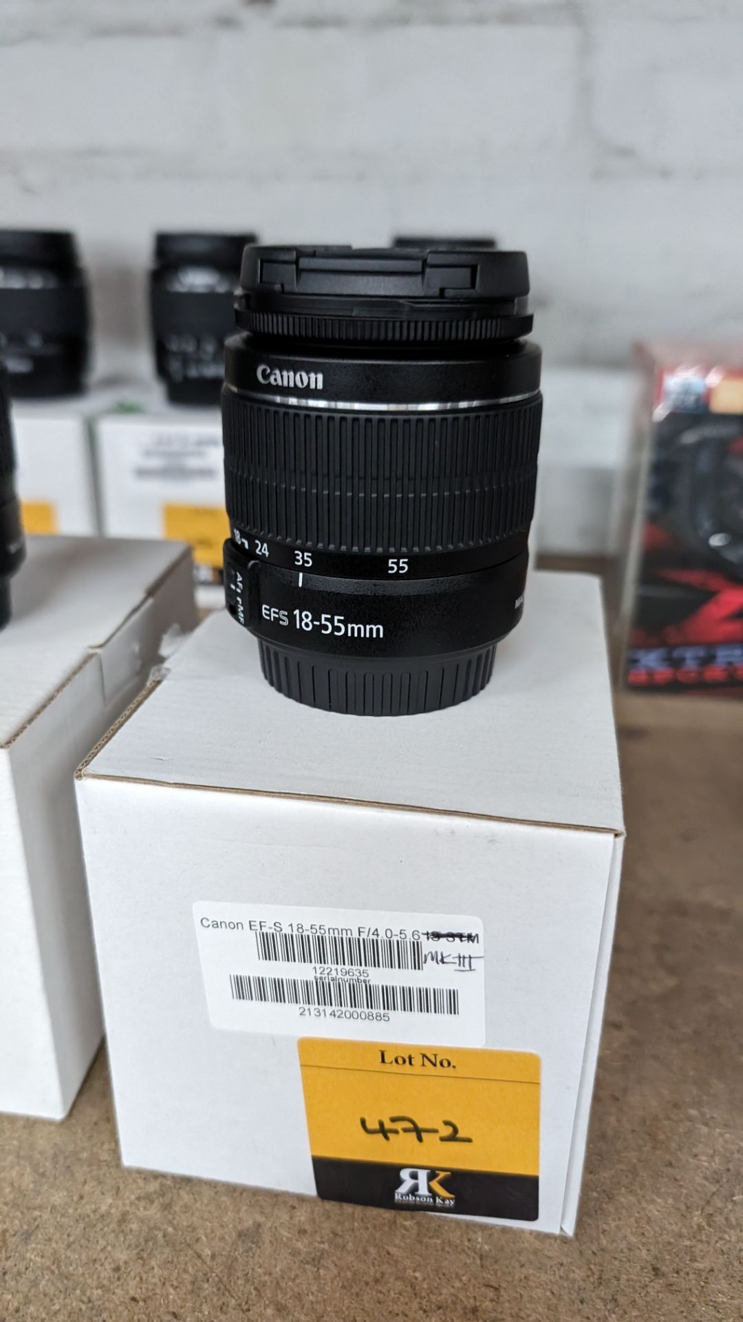 Canon EFS 18-55mm lens. MK III - Bild 2 aus 5