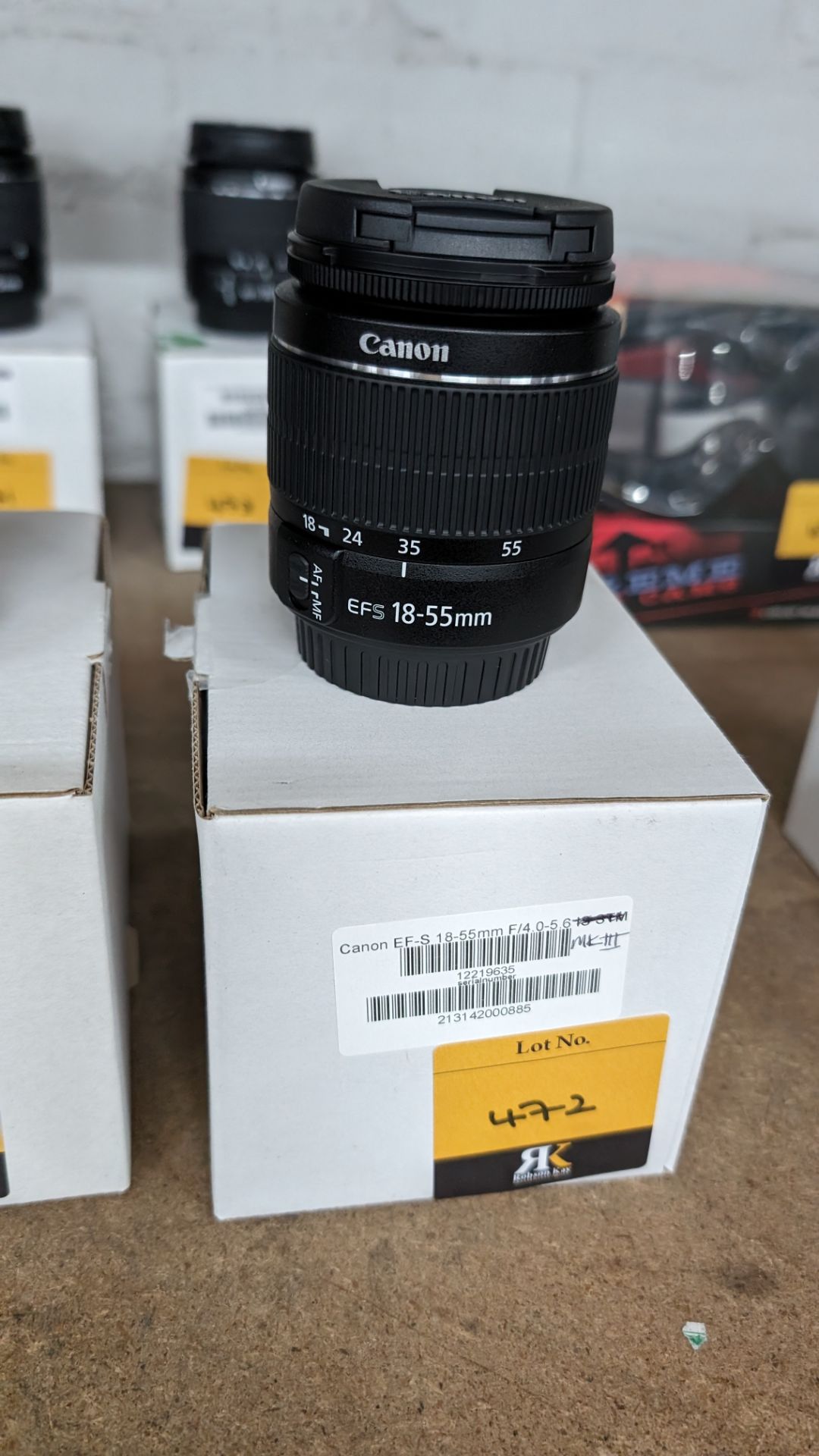 Canon EFS 18-55mm lens. MK III