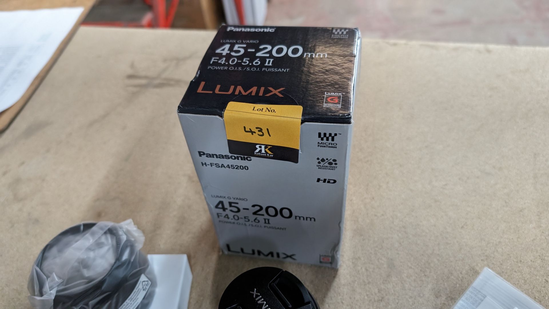 Panasonic Lumix G Vario 45-200mm lens, model H-FSA45200, f4.0-5.6 II - Image 8 of 10
