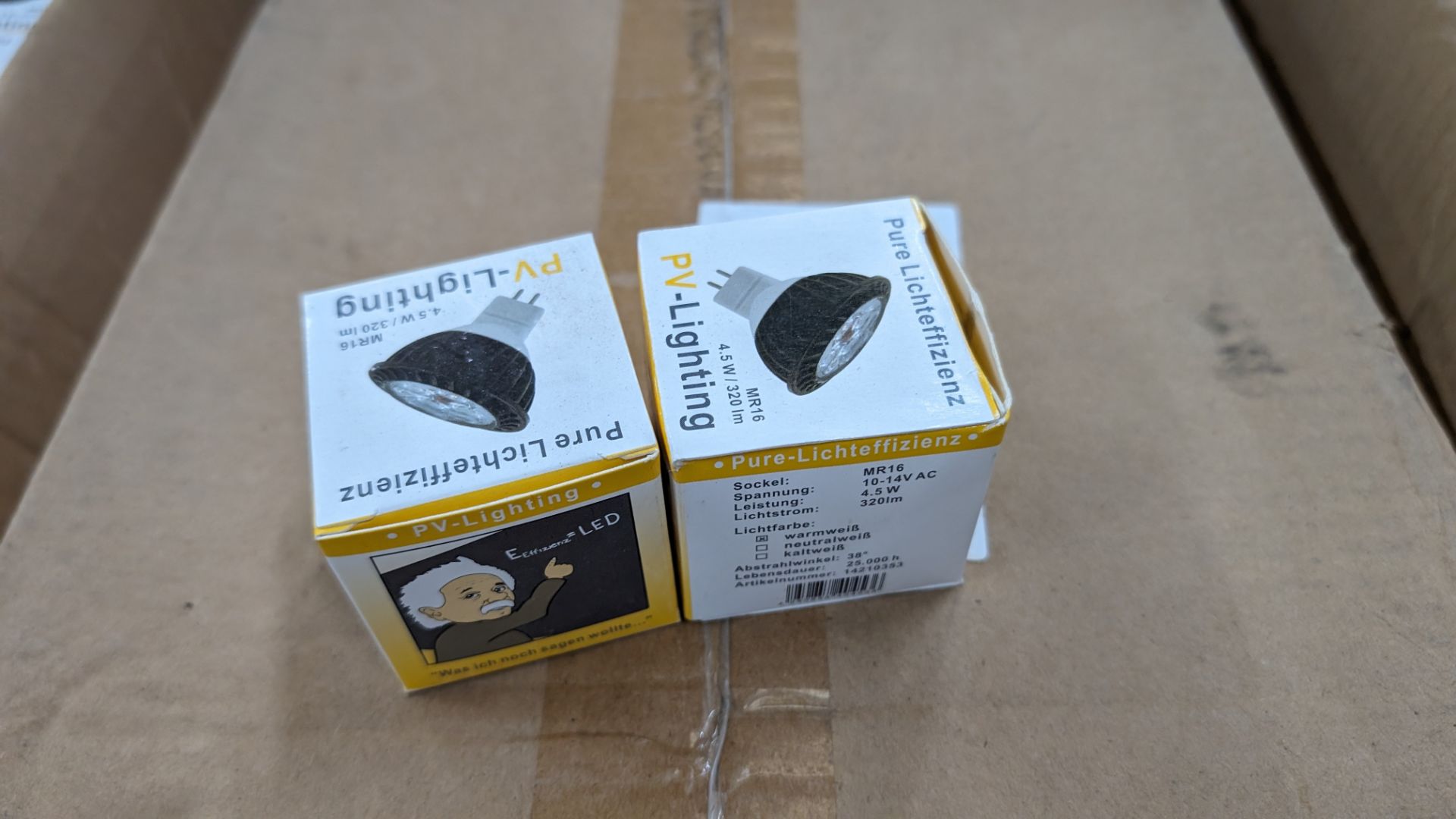 Approximately 200 MR16 LED bulbs, 10-14v, 4.5w, 320 lumens, warm white - 1 carton - Image 4 of 4