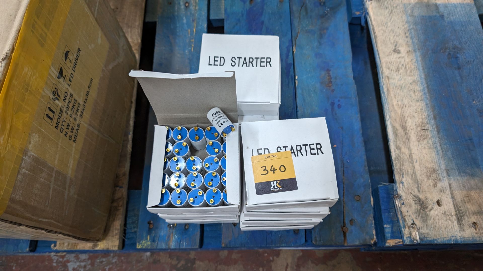 300 off LED starter fuses - 8 boxes
