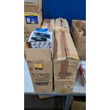 4 cartons of 10amp module 1gang intermediate Xrated switches - 200 pieces per box, approximately 800