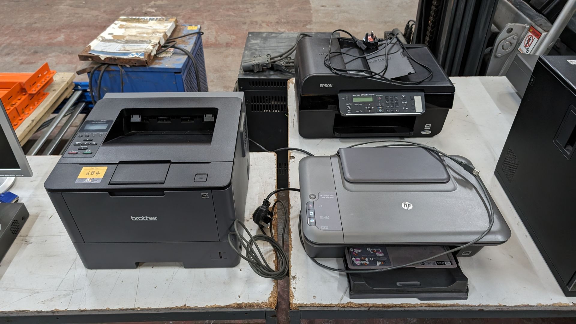 3 off assorted printers by Brother, HP and Epson