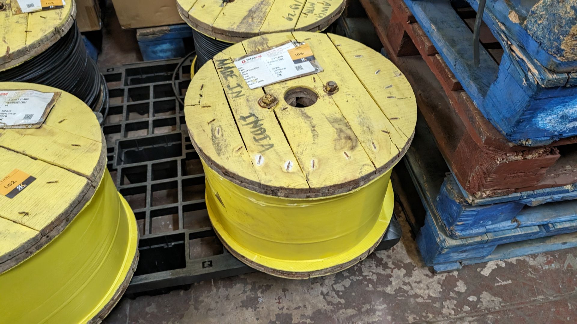 1 off 500m reel of 2core x 21AWG cable