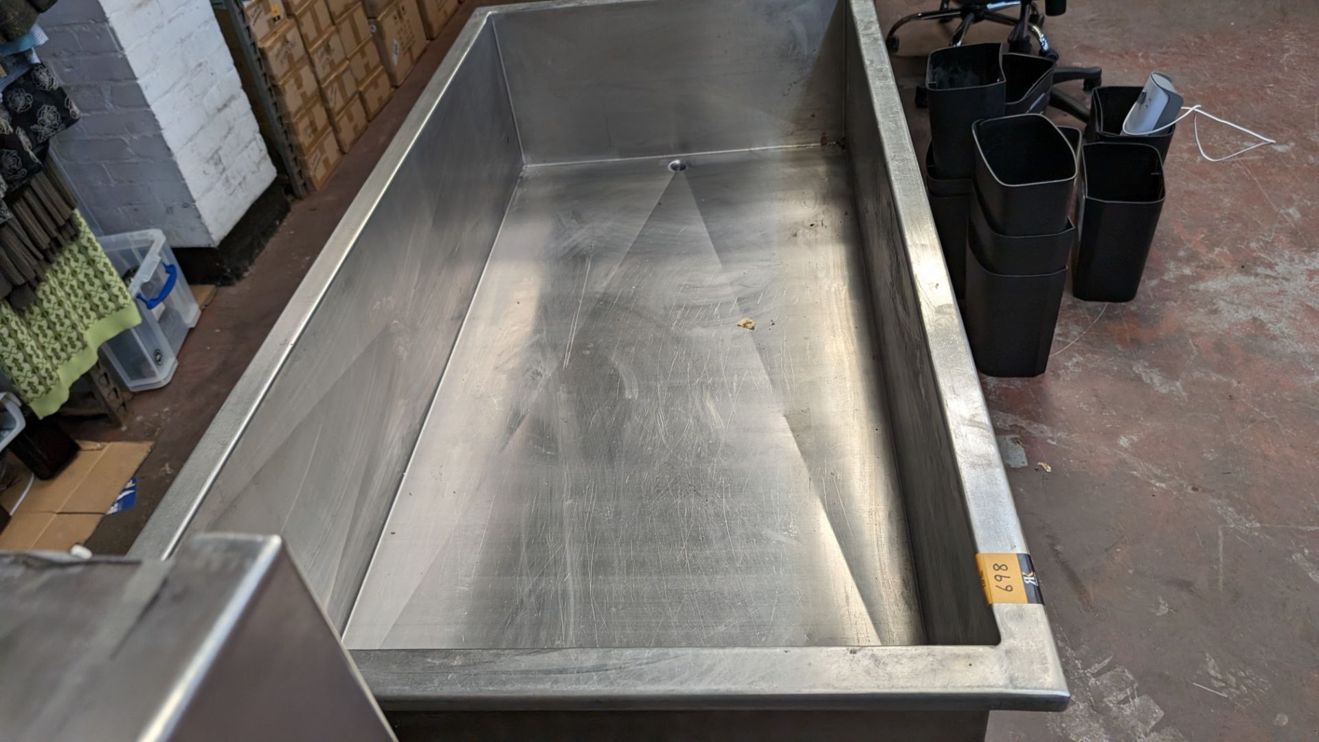 Mobile mozzarella hardening tank. Understood to have been bought in 2018 - Bild 6 aus 11