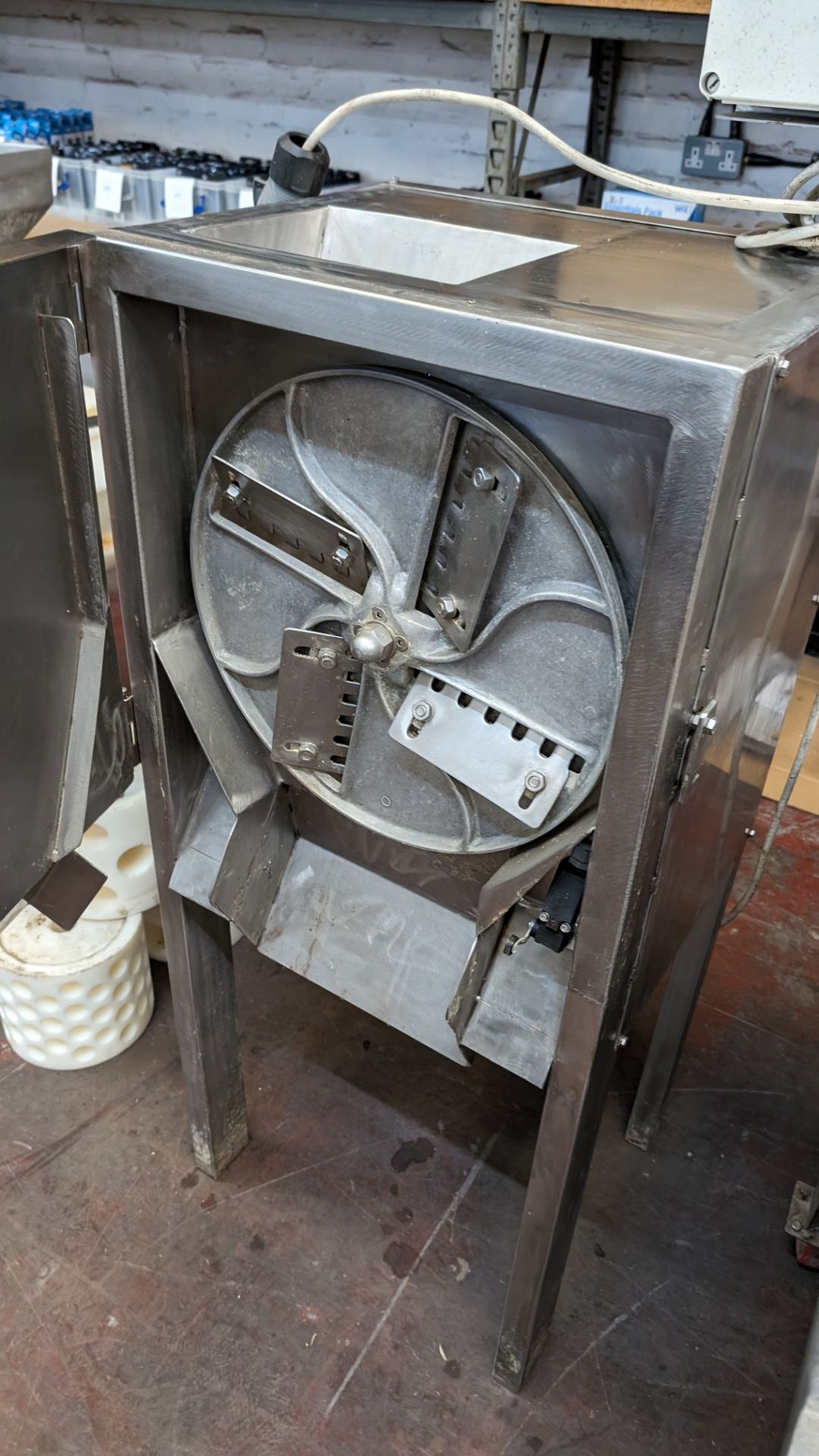 Curd cutting machine, 3-phase. Understood to be purchased in 2018. - Image 9 of 10