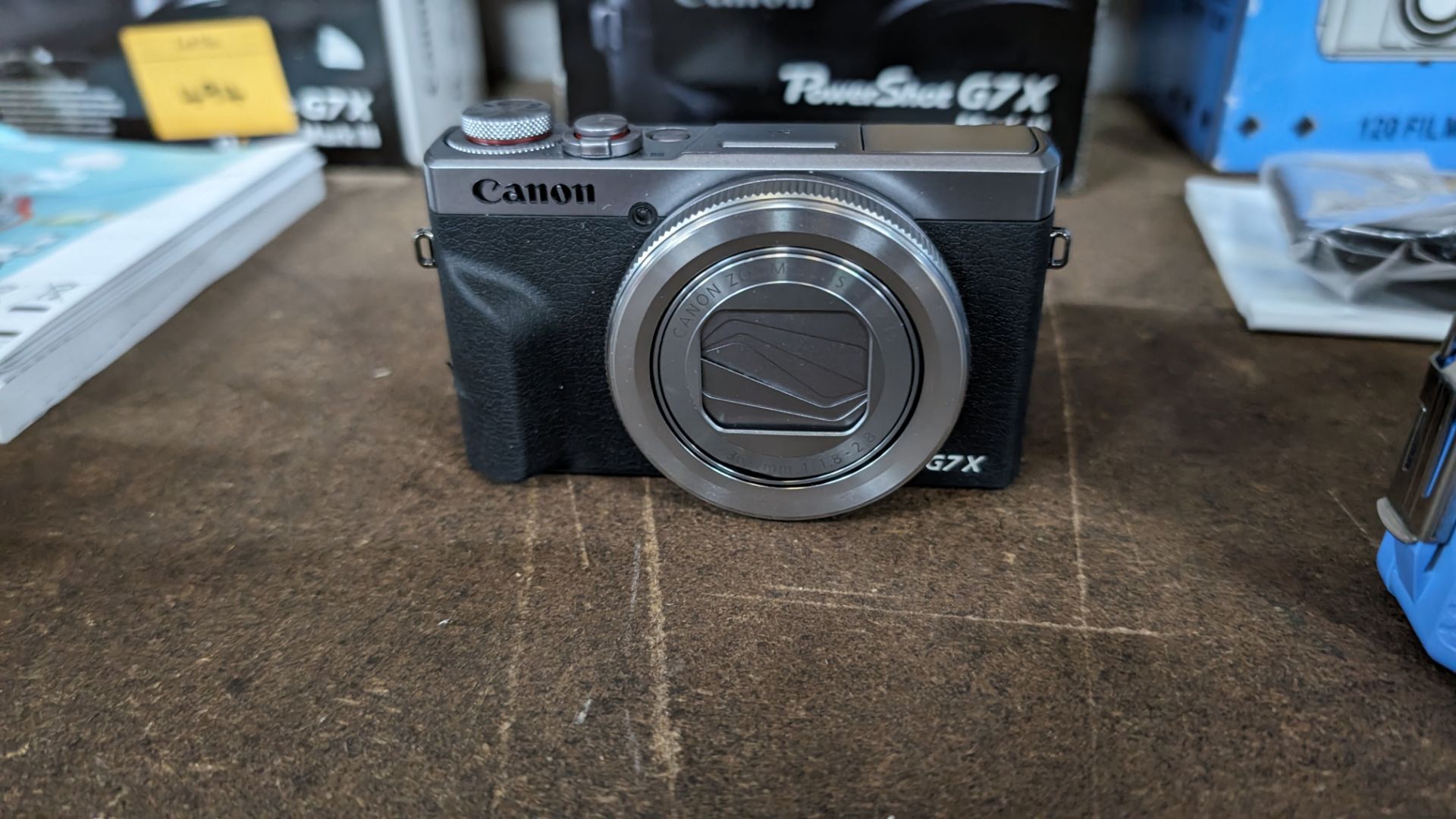 Canon PowerShot G7X Mark II camera, including battery and charger - Bild 4 aus 12