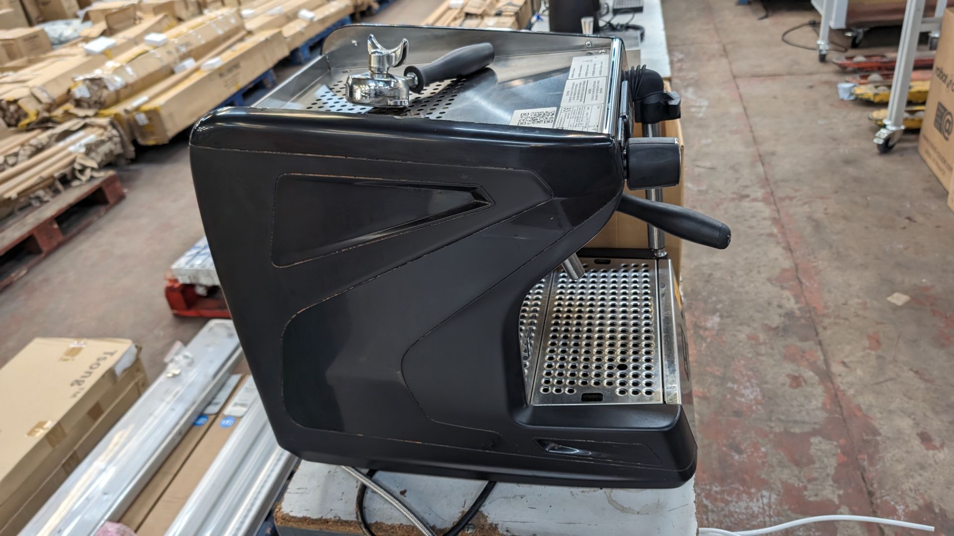 2023 Rancilo Rijo R1 commercial single head coffee machine with built-in steam wand and coffee warmi - Bild 14 aus 17