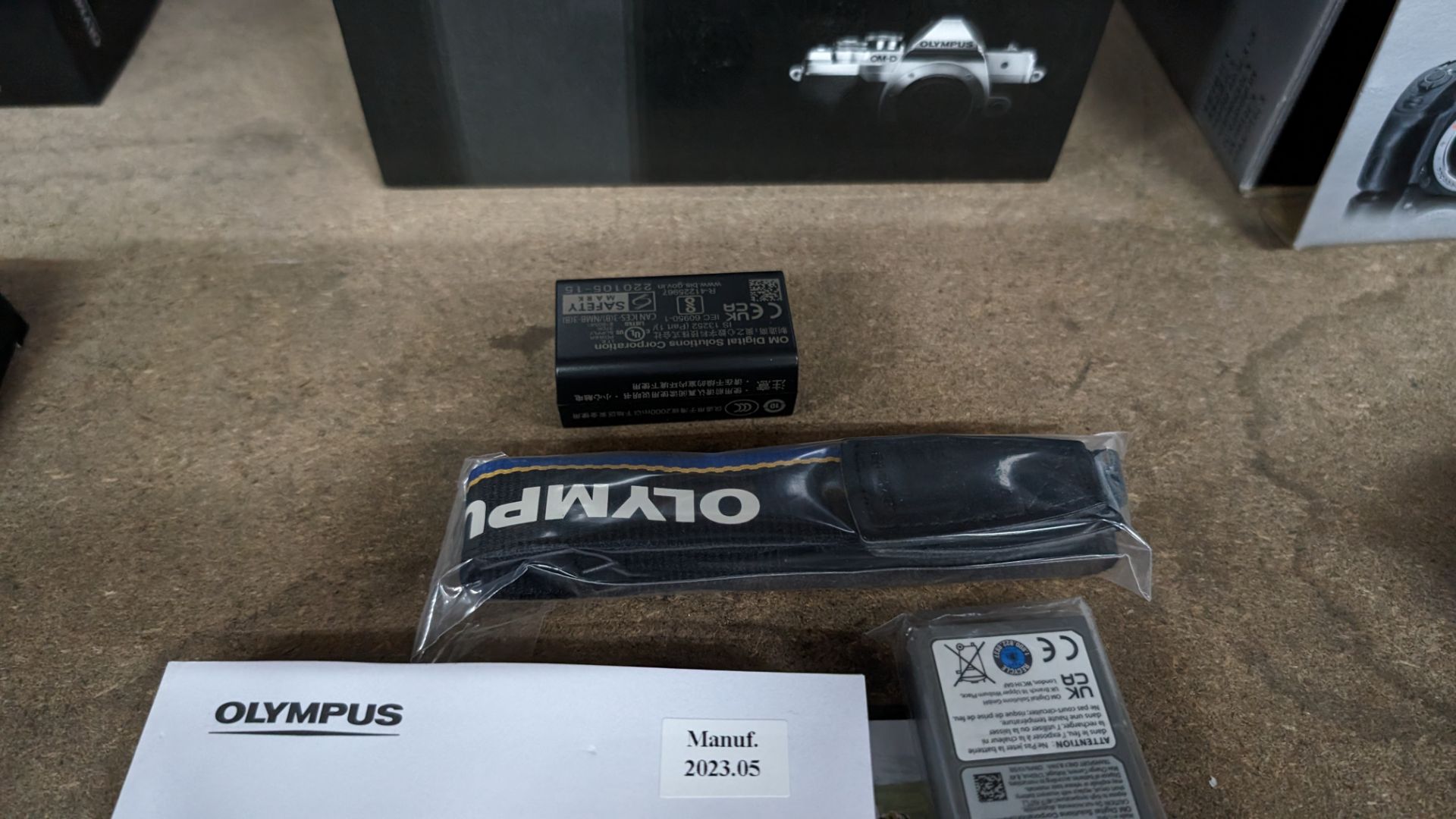 Olympus OM-D E-M10 Mark IV camera, in box, including strap, battery, adaptor and cable - Image 7 of 13