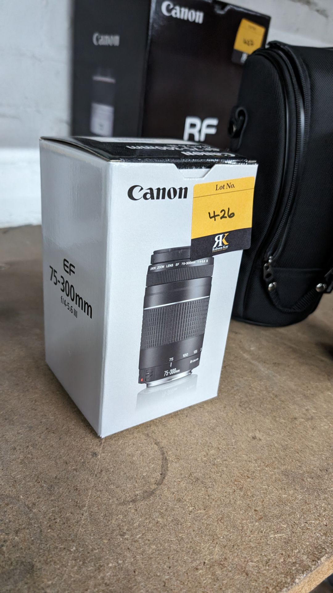 Canon EF 75-300mm lens, f/4-5.6 III - Image 3 of 8