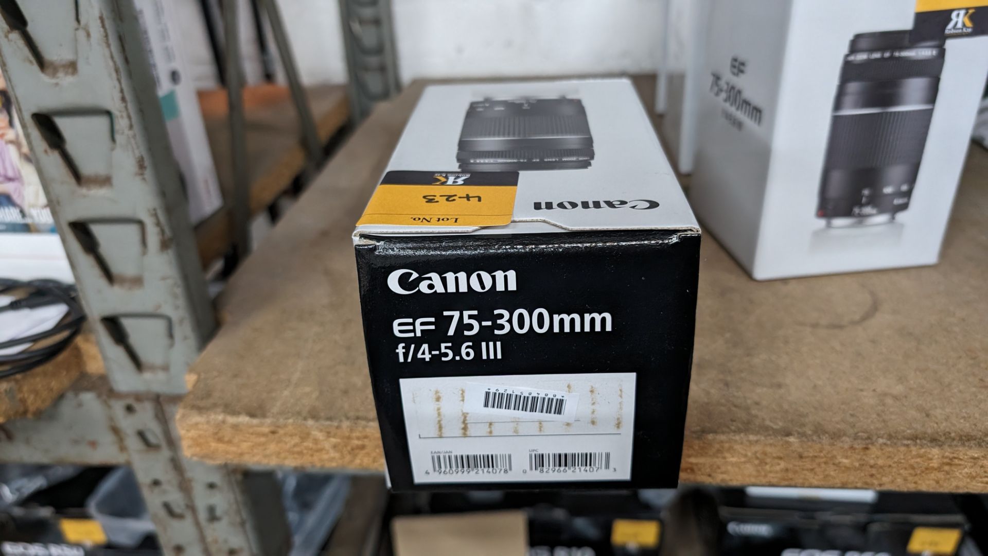 Canon EF 75-300mm lens, f/4-5.6 III - Image 7 of 8