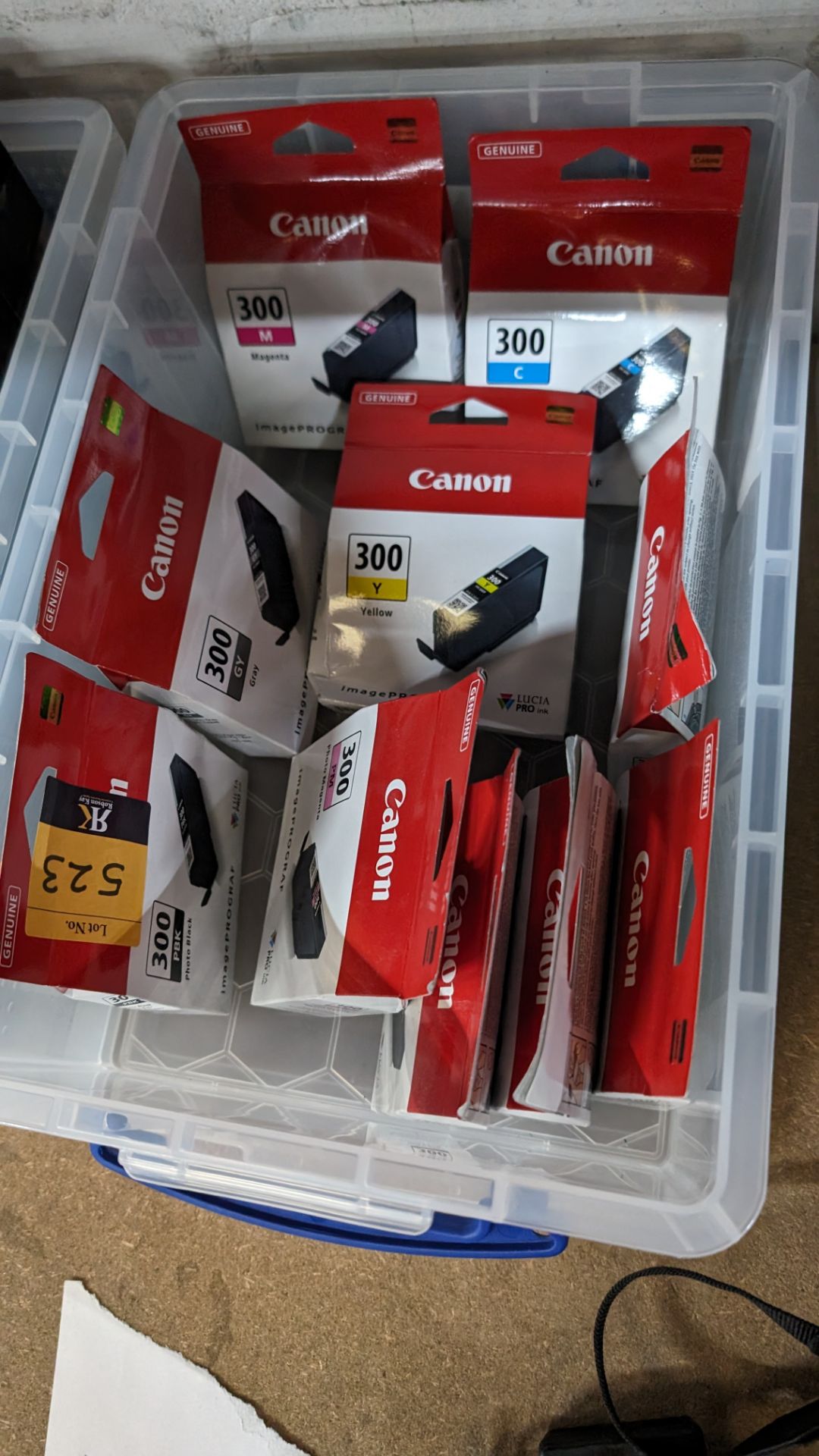 10 off assorted Canon inkjet cartridges - Image 3 of 9