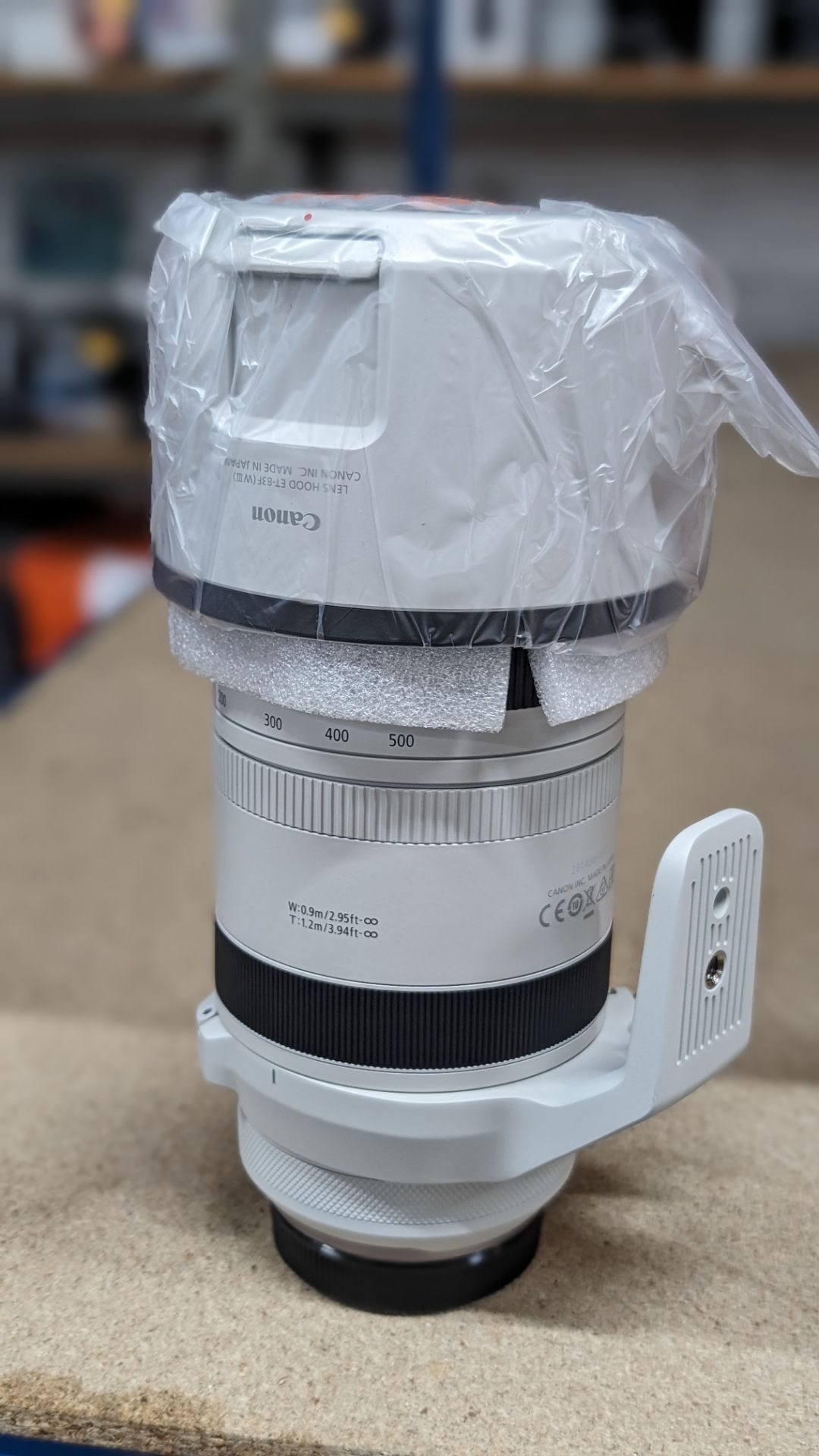 Canon RF 100-500mm lens, f4.5/7.1 L IS USM, including soft carry case and strap - Image 3 of 28