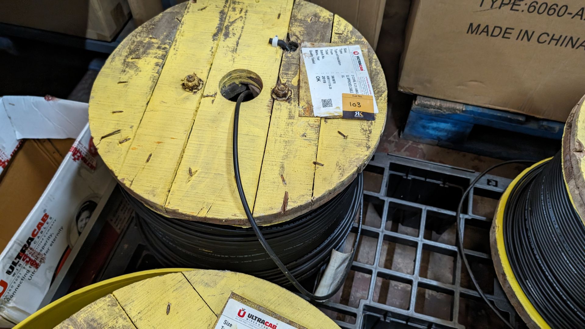 1 off 500m reel of 2core x 21AWG cable - Image 2 of 5