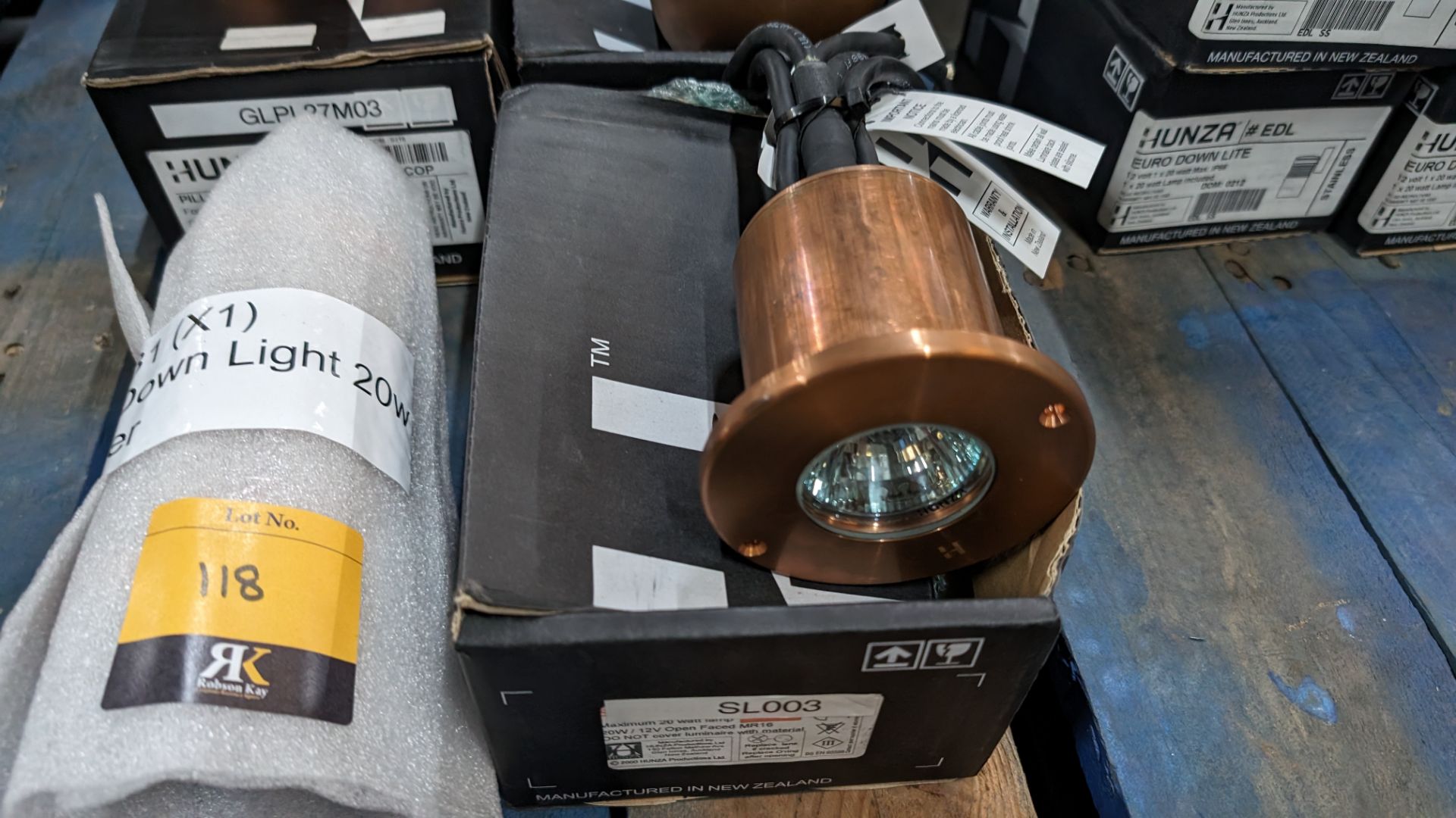 4 assorted Hunza copper lamps - Bild 4 aus 9