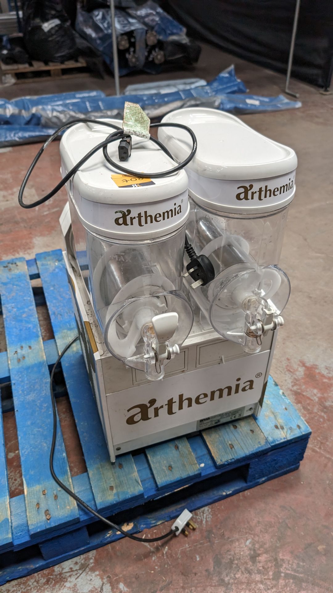 Arthemia twin compartment iced drink/slush drink dispenser - Bild 2 aus 7