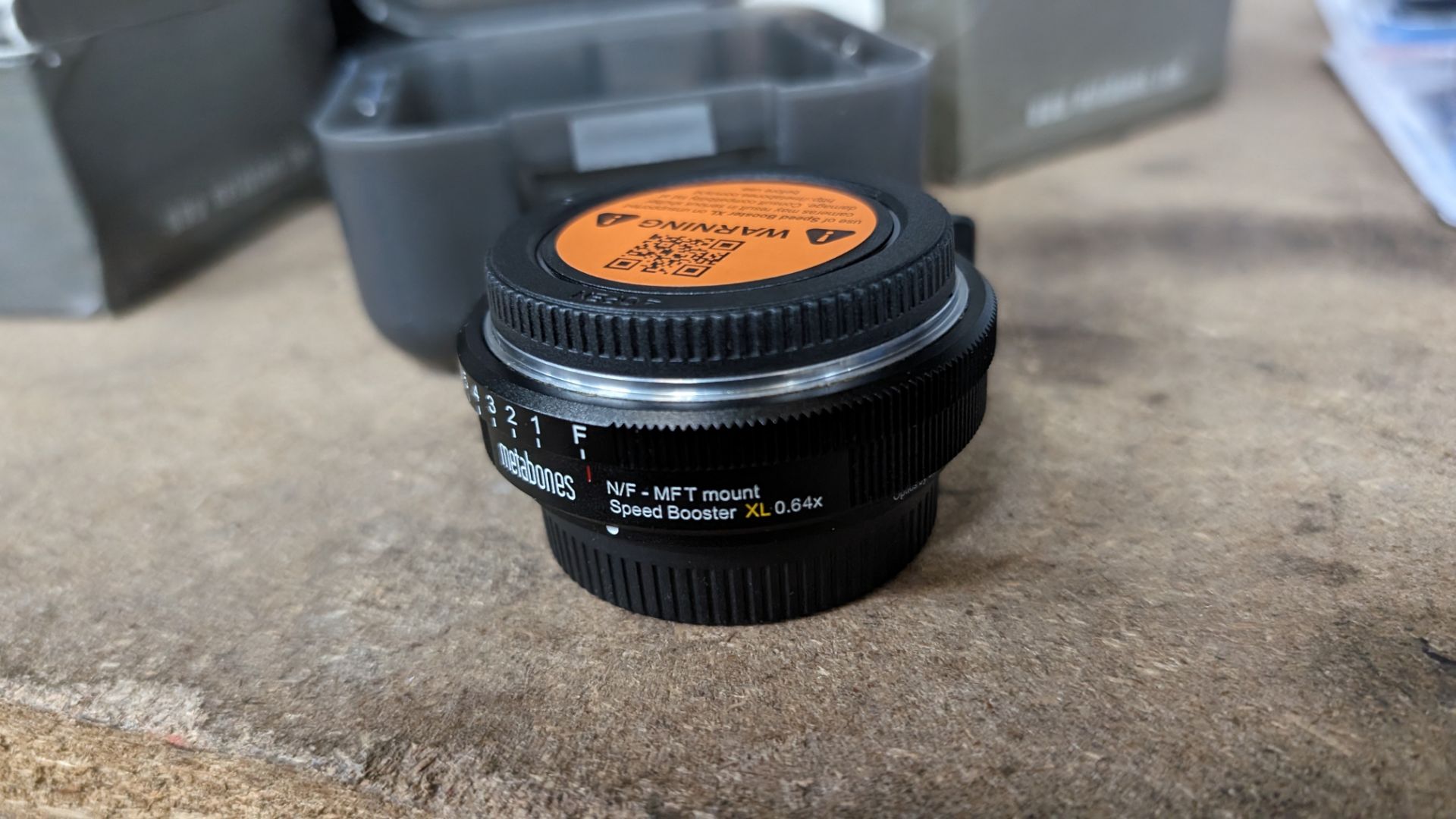 Metabones Professional adaptor ring/speed booster, Nikon G to Microfourthirds XL 0.64x - Image 6 of 7