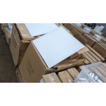 18 off 600mm x 600mm 36w 4500k 4320 lumens LED lighting panels. 36w drivers. This lot comprises 4