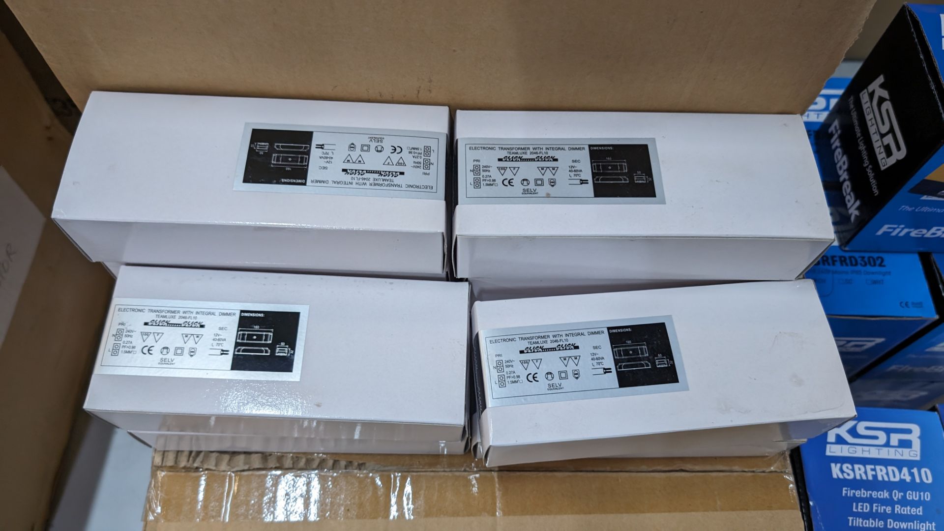 210 off Teamluxe electronic transformers with integral dimmer (5 boxes plus 10 loose transformers) - Bild 4 aus 5