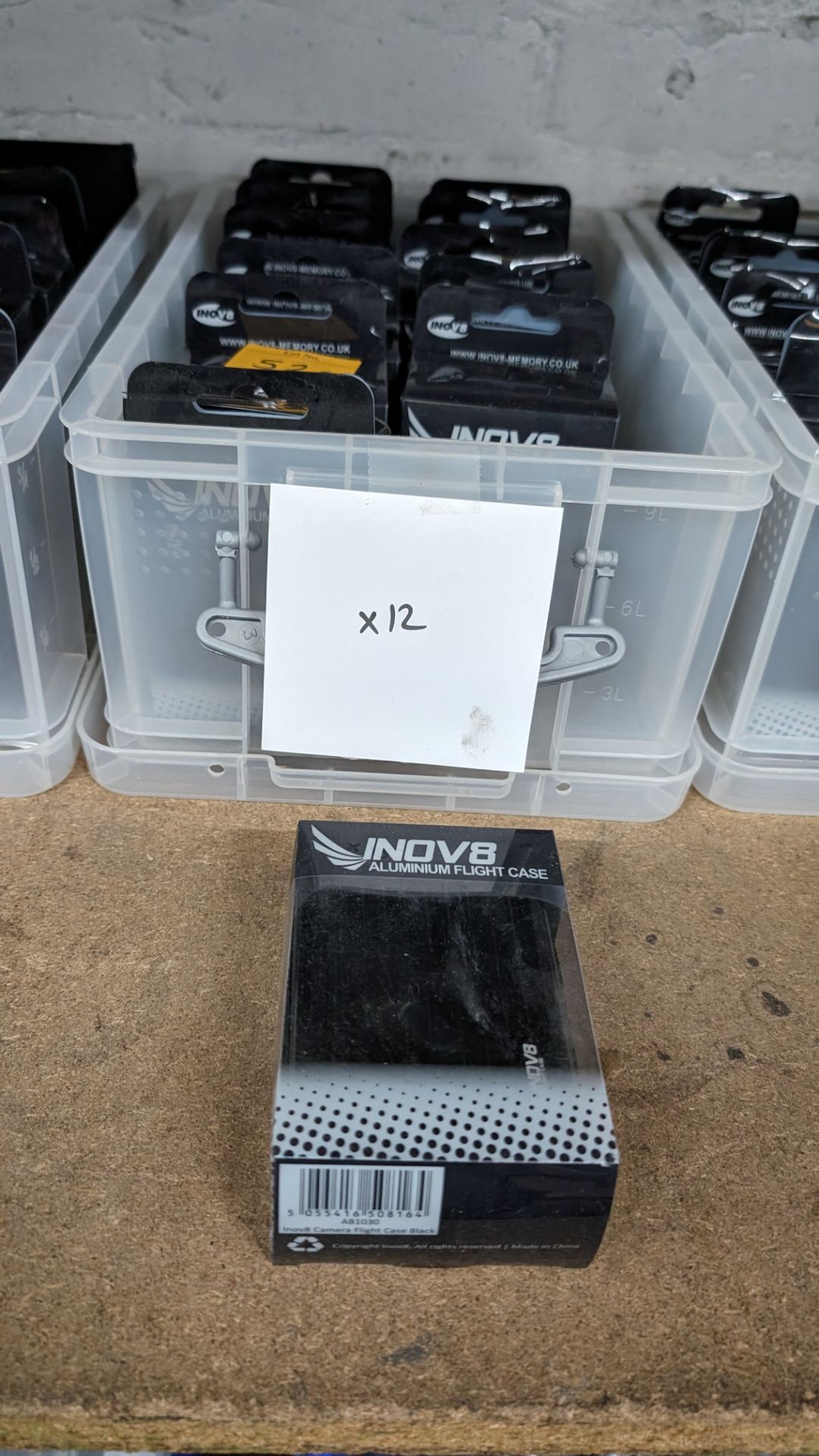 12 off Inov8 aluminium camera flight cases - Image 2 of 4