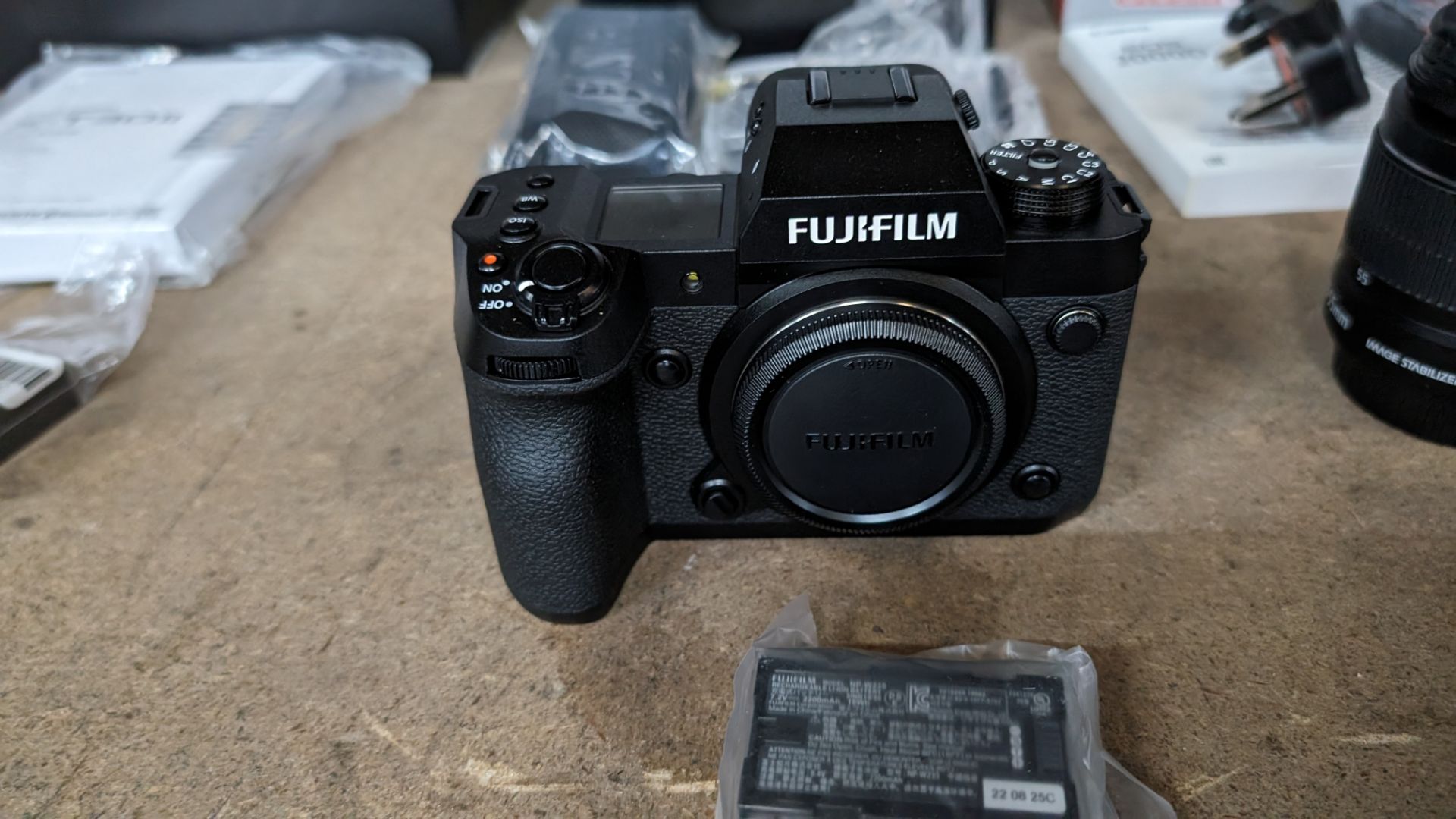 Fujifilm X-H2 camera, including battery, strap, cable and more. NB: no lens - Image 3 of 12