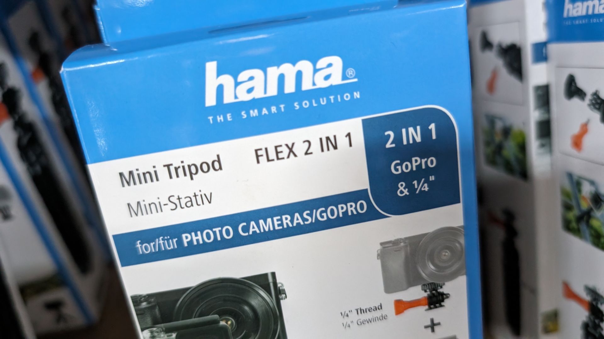 6 off Hama Mini Stativ tripods, Flex 2-in-1, Go Pro & 1/4" - Image 3 of 3