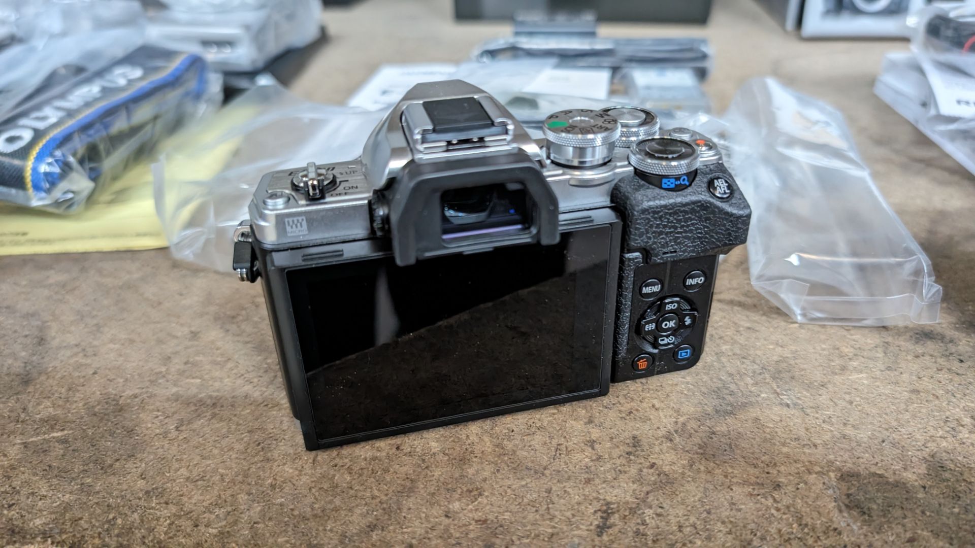 Olympus OM-D E-M10 Mark IV camera, in box, including strap, battery, adaptor and cable - Image 10 of 13