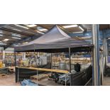 Mastertent 4m x 4m canopy tent (gazebo), bought new in May 2022 for approximately £3,600. This item