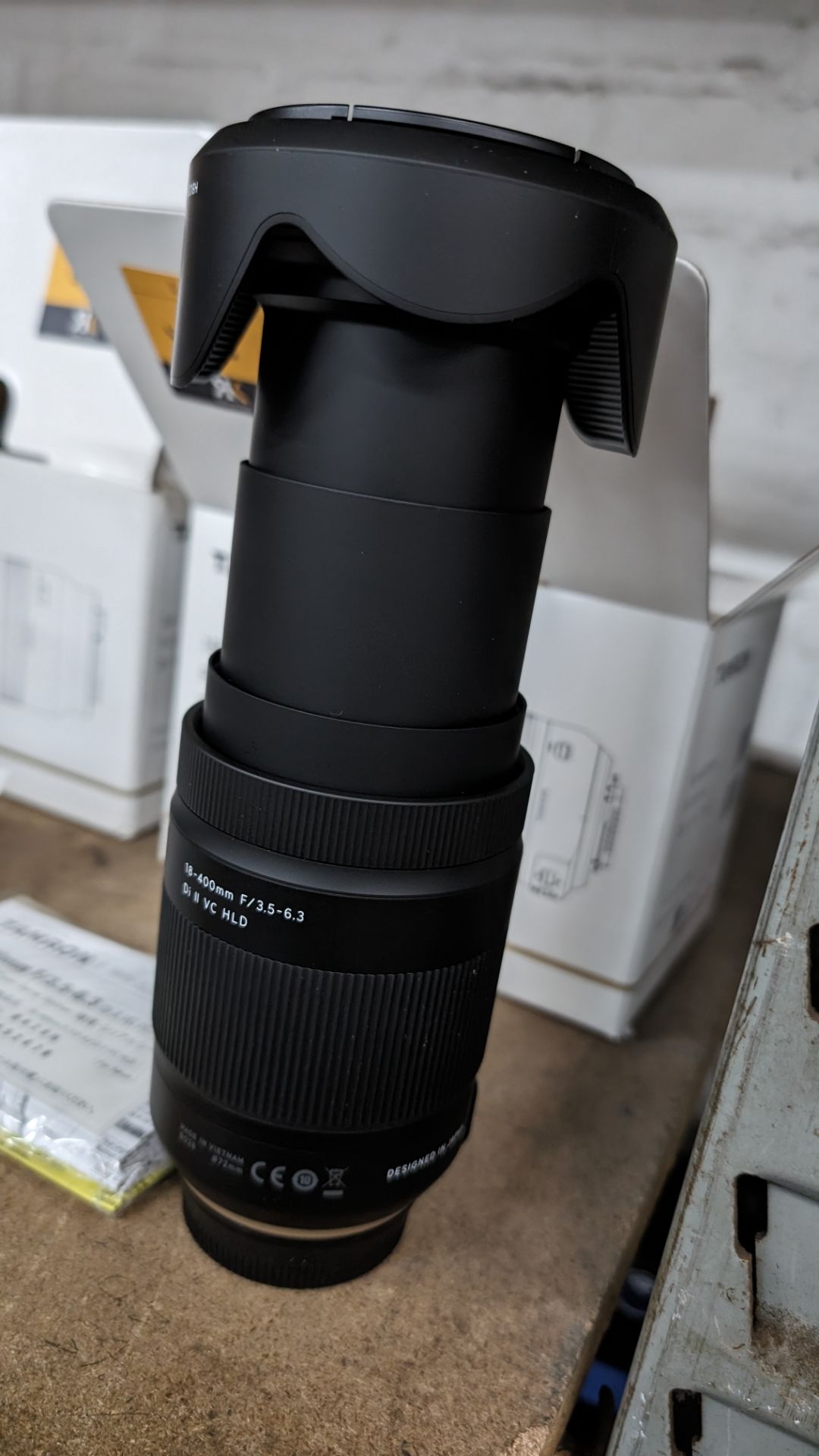 Tamron 18-400mm lens, f/3.5-6.3, Di II VC HLD. Filter size 72mm. For Nikon - Bild 6 aus 7
