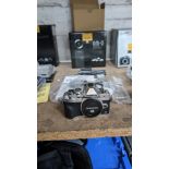 Olympus OM-D E-M10 Mark IV camera, in box, including strap, battery, adaptor and cable