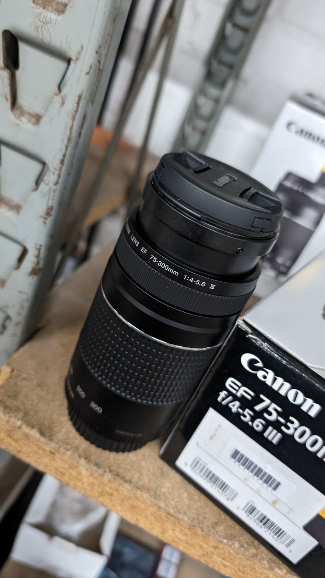 Canon EF 75-300mm lens, f/4-5.6 III - Image 6 of 14