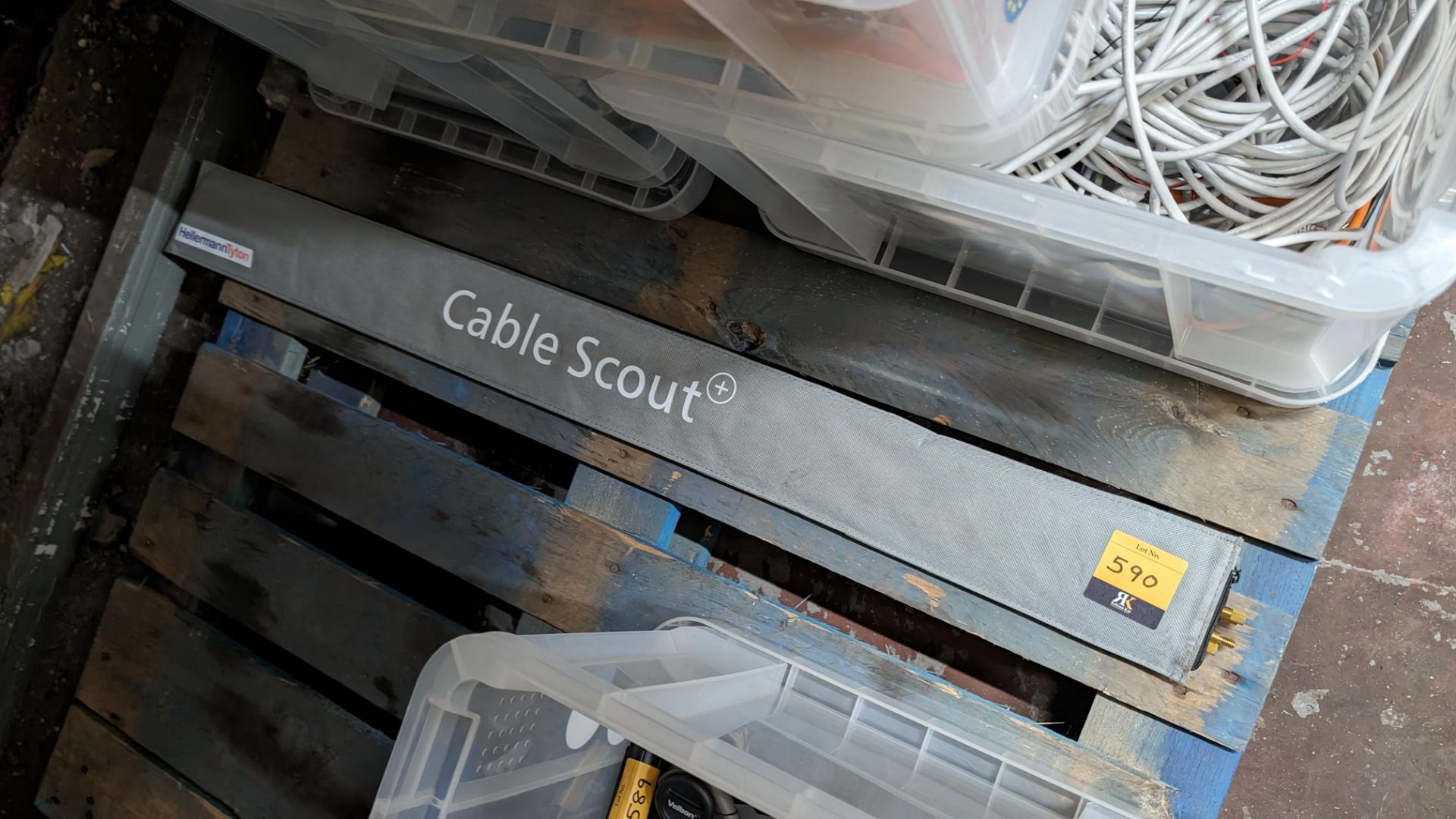 Cable scout rod system