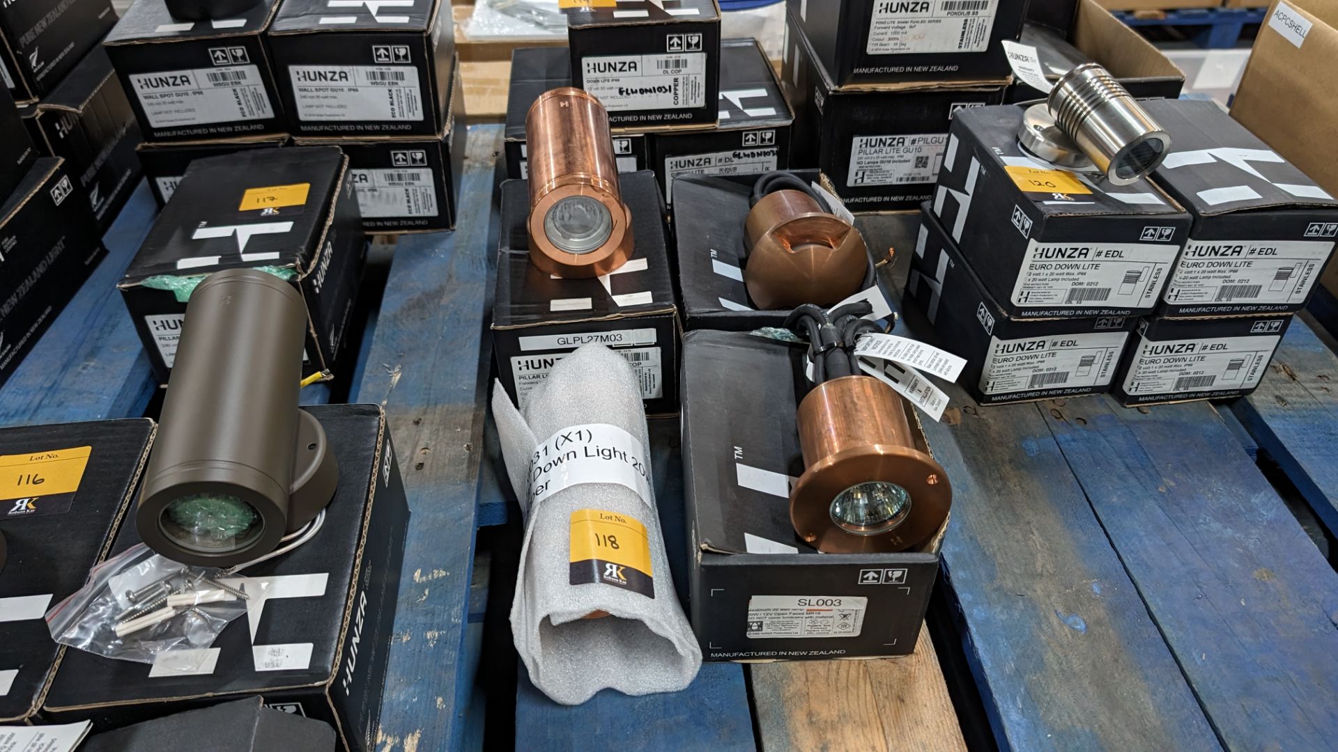 4 assorted Hunza copper lamps - Bild 2 aus 9