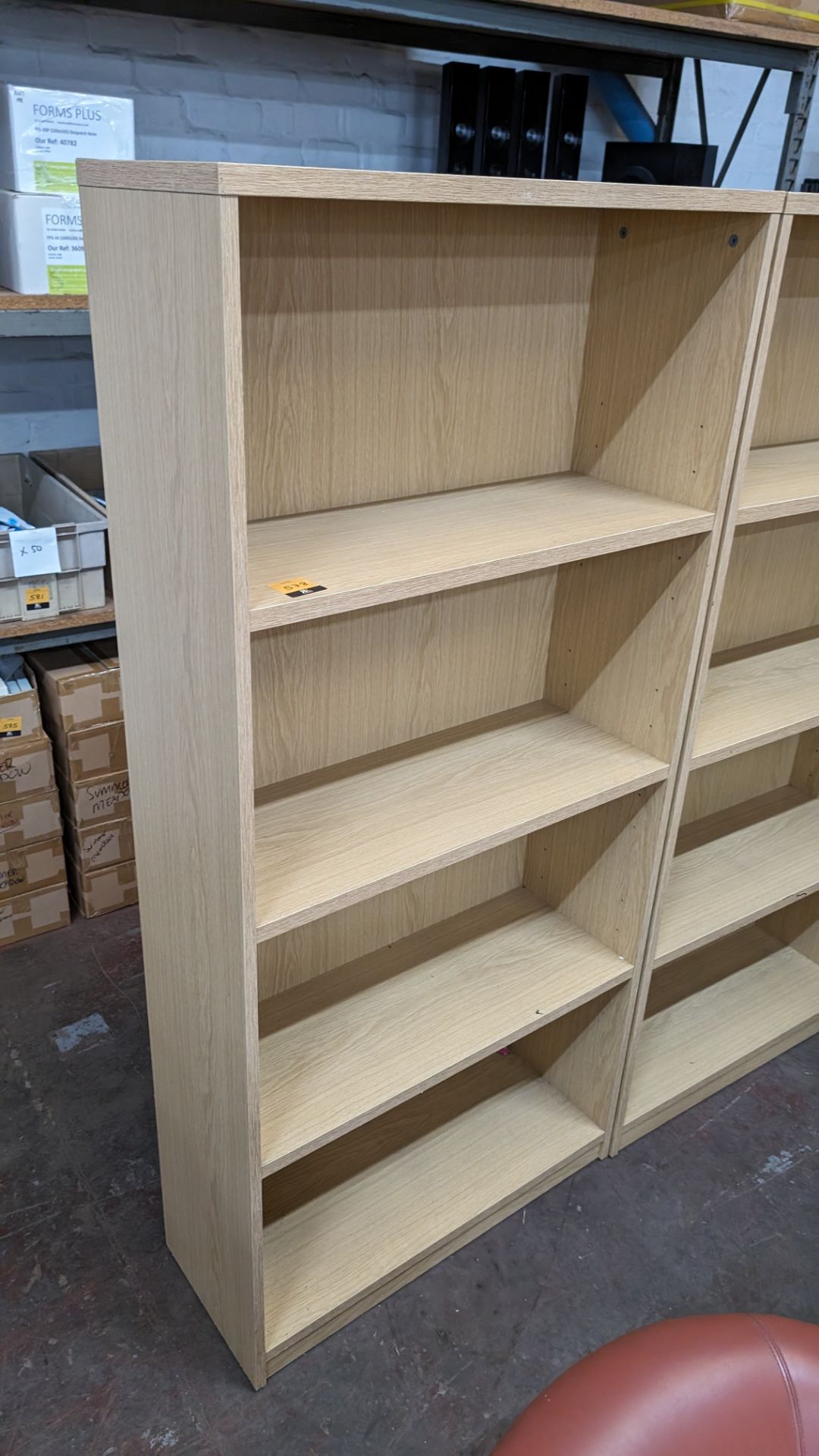 3 off bookcases each measuring 171cm x 80cm x 32cm - Image 3 of 5