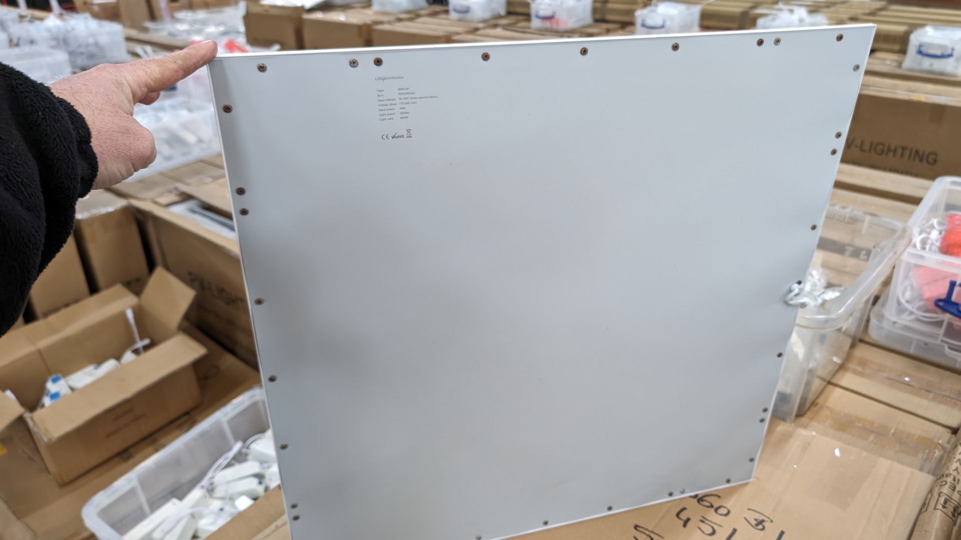 24 off Elegance (Standard) 595mm x 595mm LED lighting panels. 5500k. 45w input power. 45w drivers. - Image 7 of 14