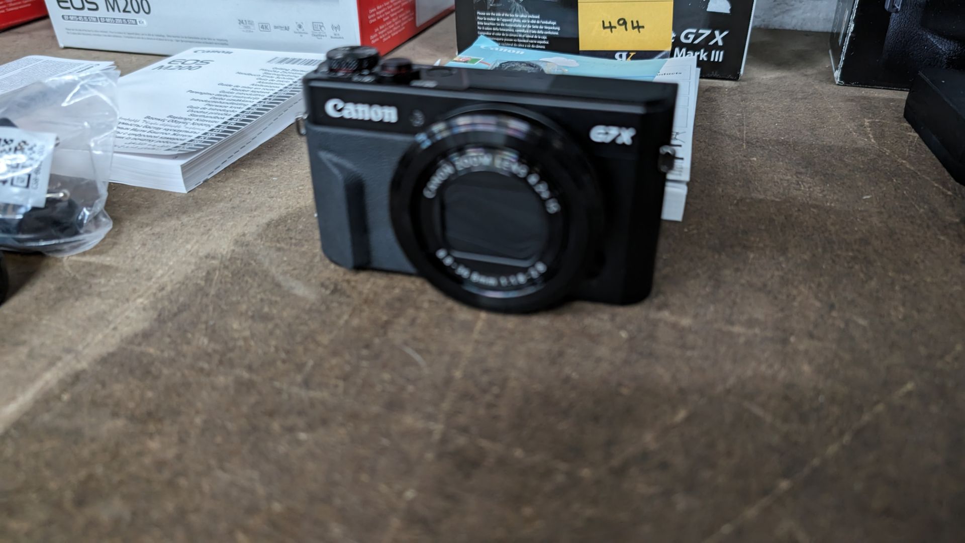 Canon G7X Mark III PowerShot camera. NB: no battery - Bild 5 aus 9