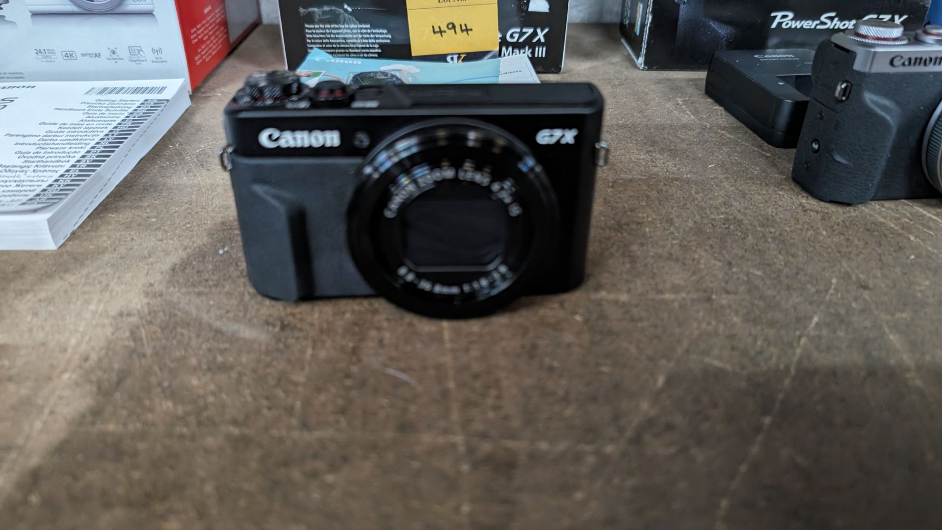 Canon G7X Mark III PowerShot camera. NB: no battery - Bild 4 aus 9