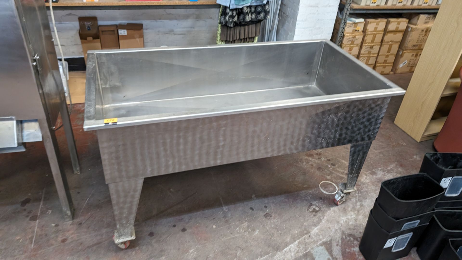 Mobile mozzarella hardening tank. Understood to have been bought in 2018 - Image 2 of 11