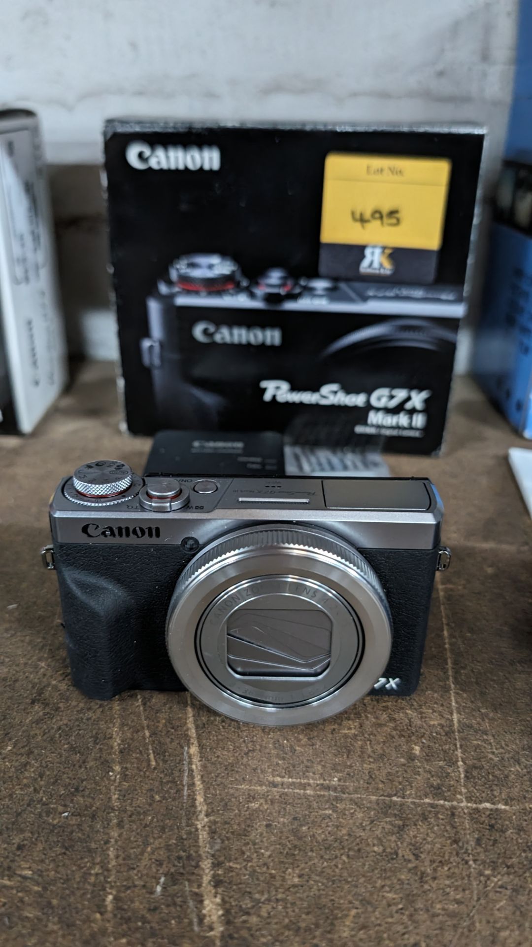 Canon PowerShot G7X Mark II camera, including battery and charger - Image 2 of 12