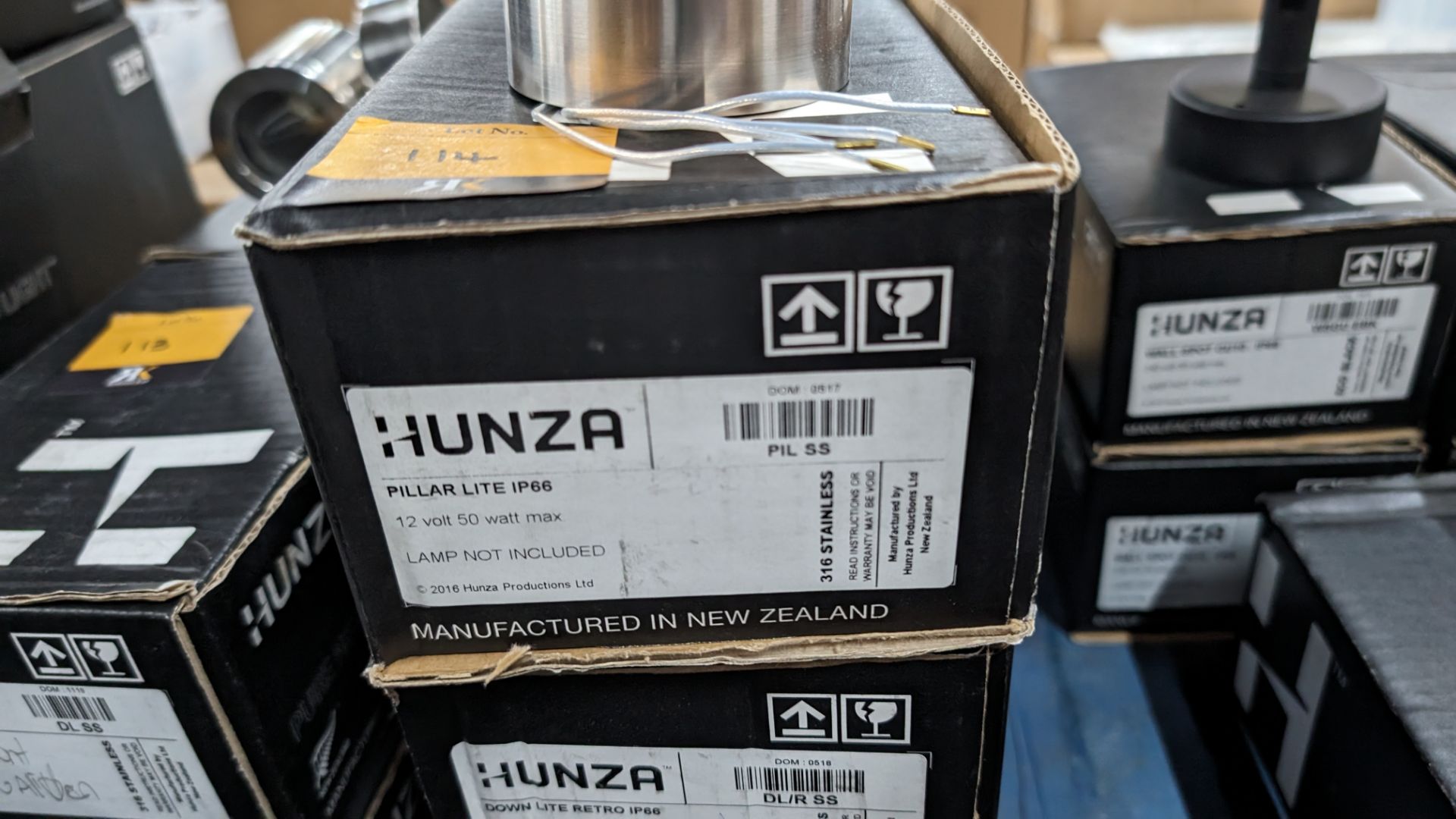 5 off Hunza assorted stainless steel lights - Bild 3 aus 6