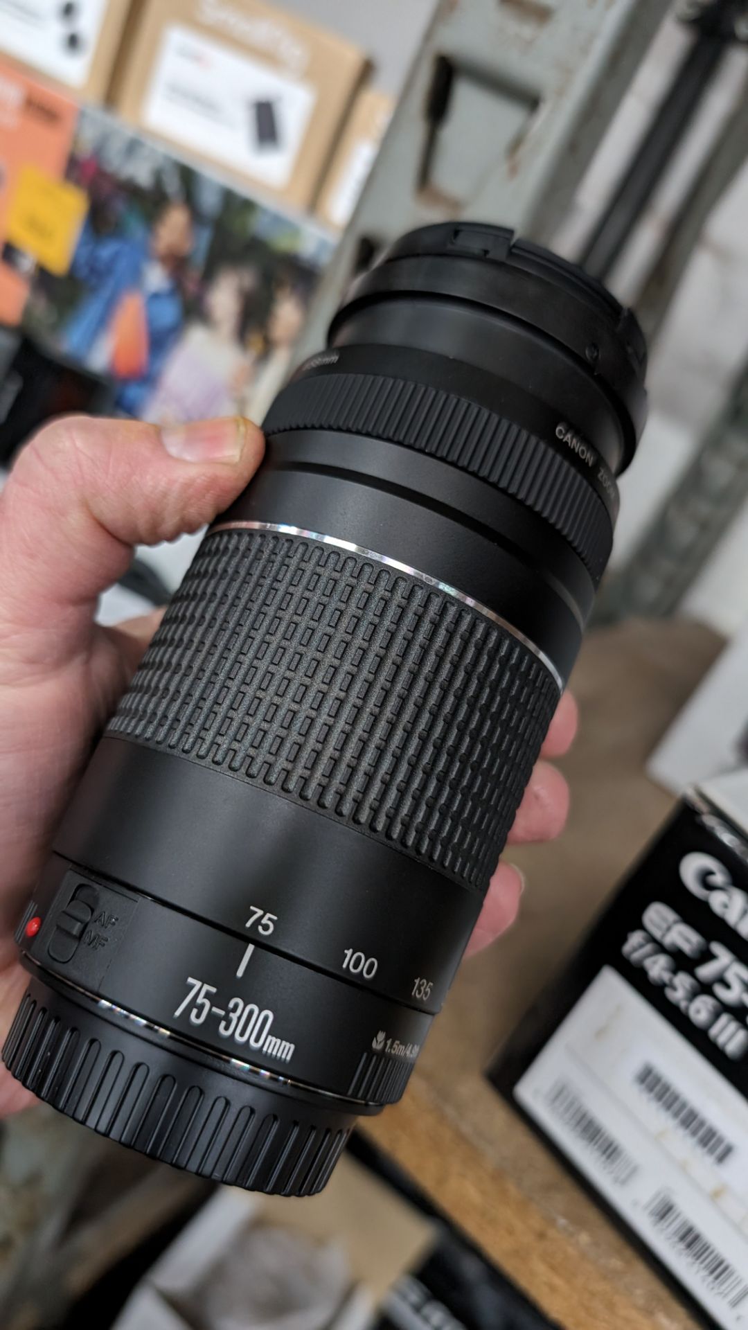 Canon EF 75-300mm lens, f/4-5.6 III - Image 11 of 14