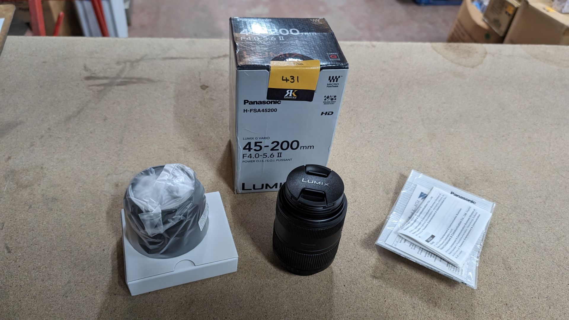 Panasonic Lumix G Vario 45-200mm lens, model H-FSA45200, f4.0-5.6 II - Image 2 of 10
